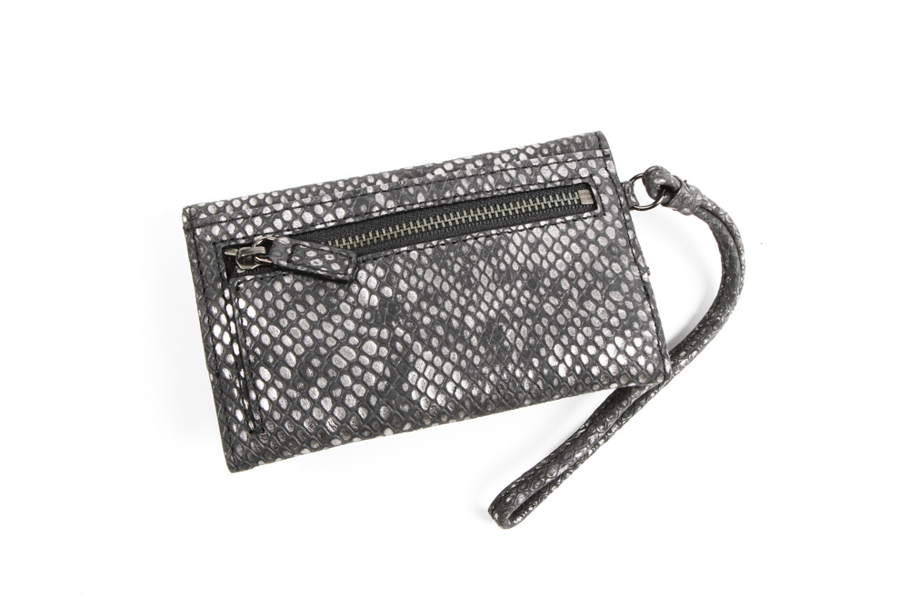 Cole Haan Faux Snakeskin Wallet