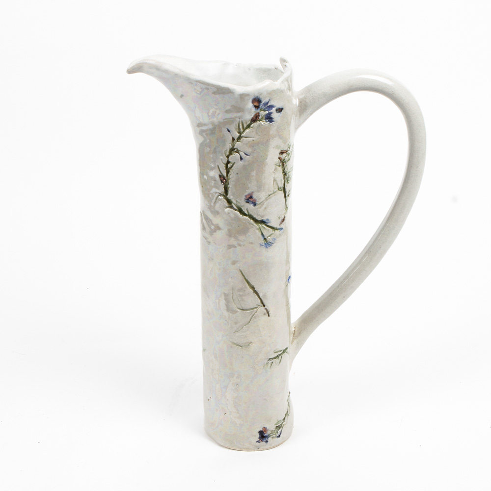 Pair of Susan Grieder Pottery Pieces