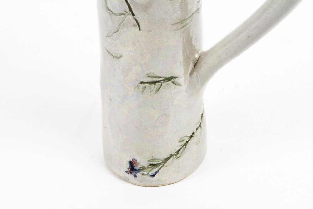 Pair of Susan Grieder Pottery Pieces