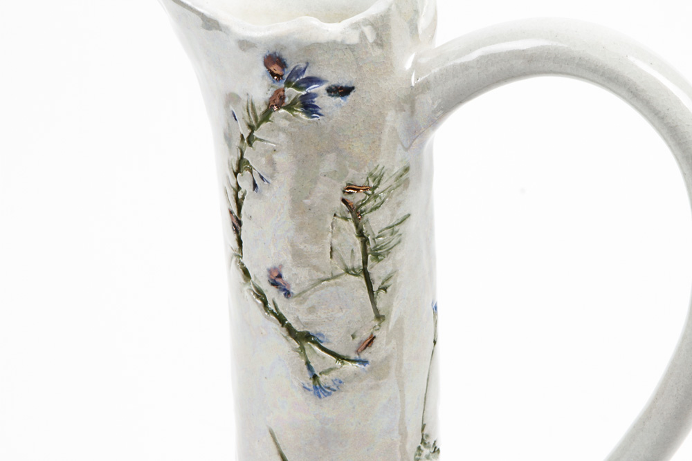 Pair of Susan Grieder Pottery Pieces