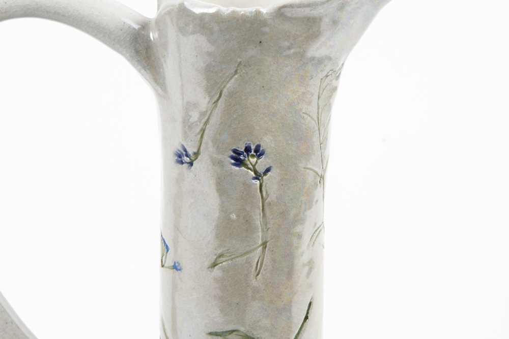 Pair of Susan Grieder Pottery Pieces