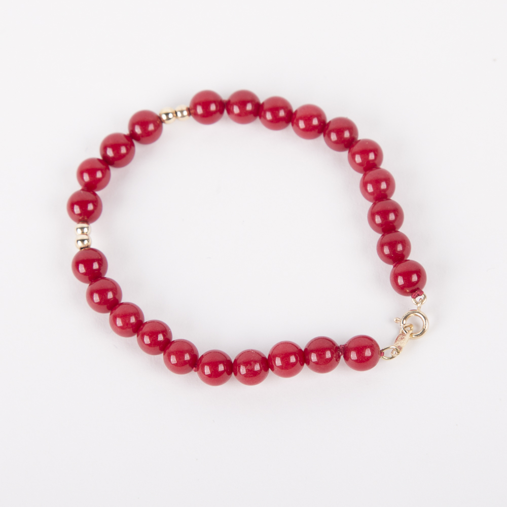 Quartz, Chaledony, and Cloisonne pieces with 14K Yellow Gold Hardware