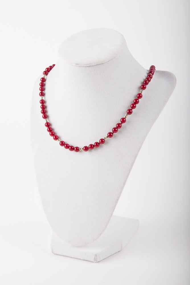 Quartz, Chaledony, and Cloisonne pieces with 14K Yellow Gold Hardware