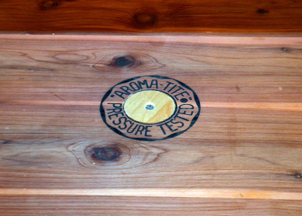 Vintage Mid-Century Cedar Cabinet by Lane