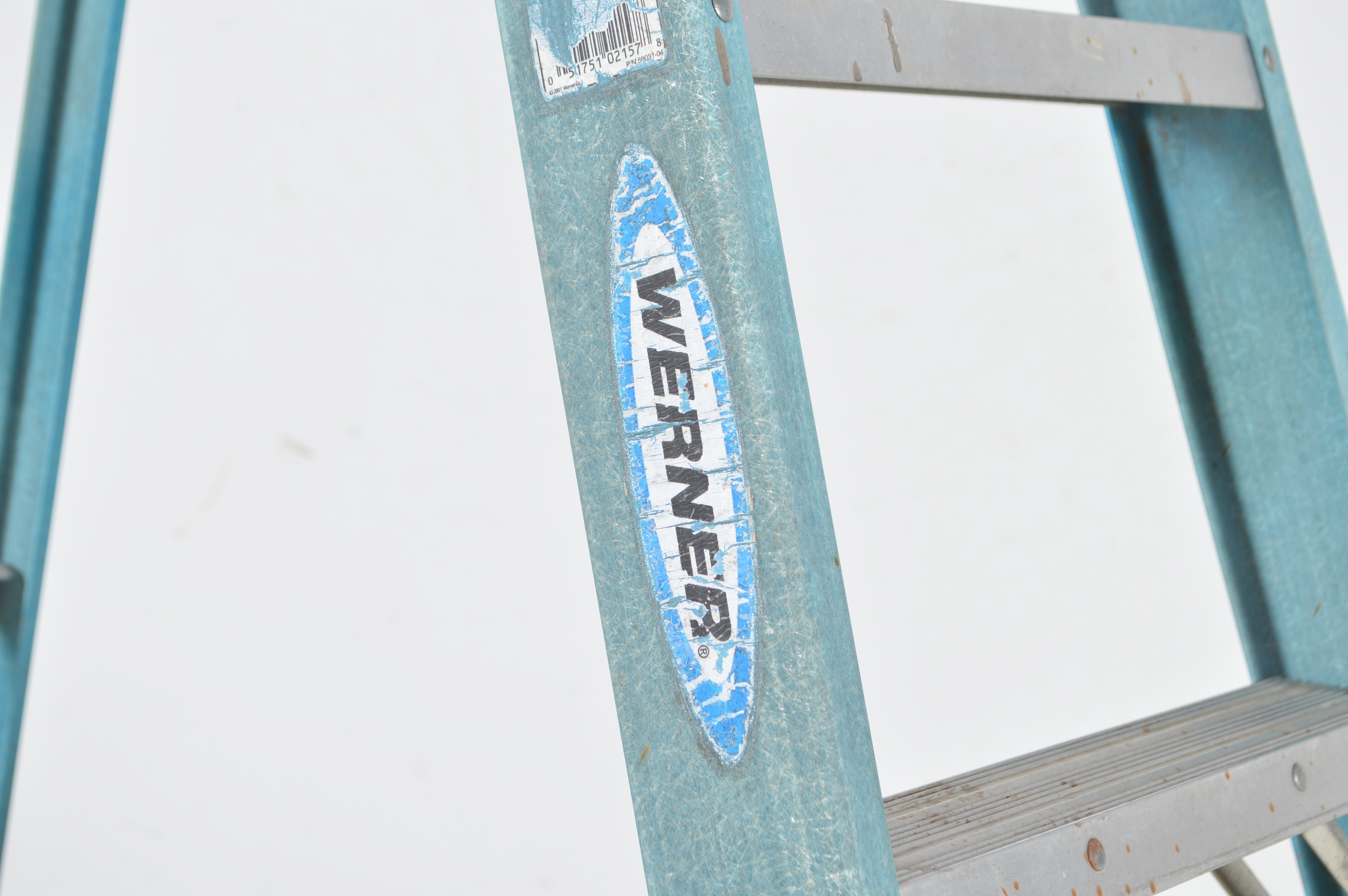 Werner 8-Foot Fiberglass Folding Ladder