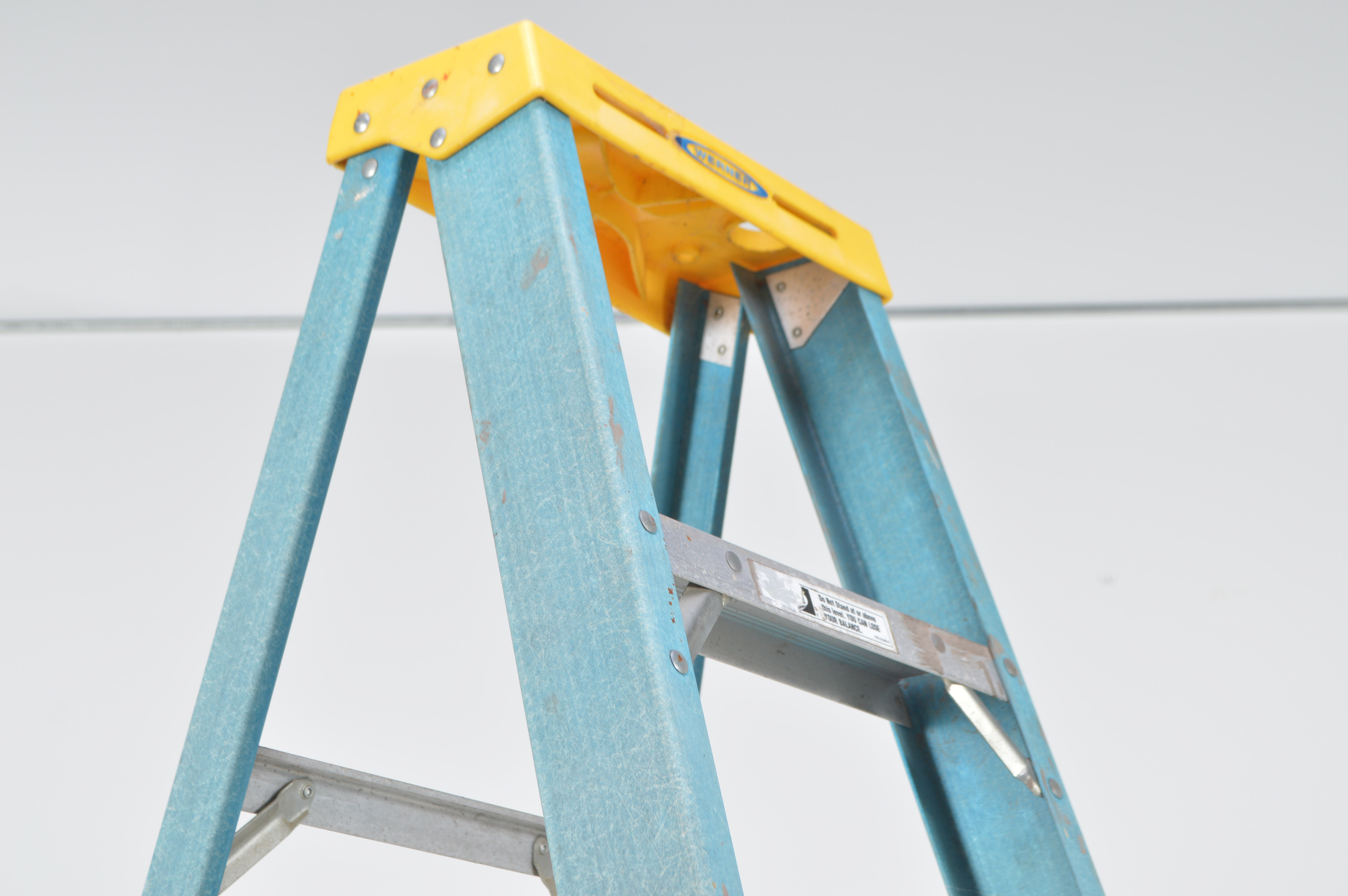 Werner 8-Foot Fiberglass Folding Ladder