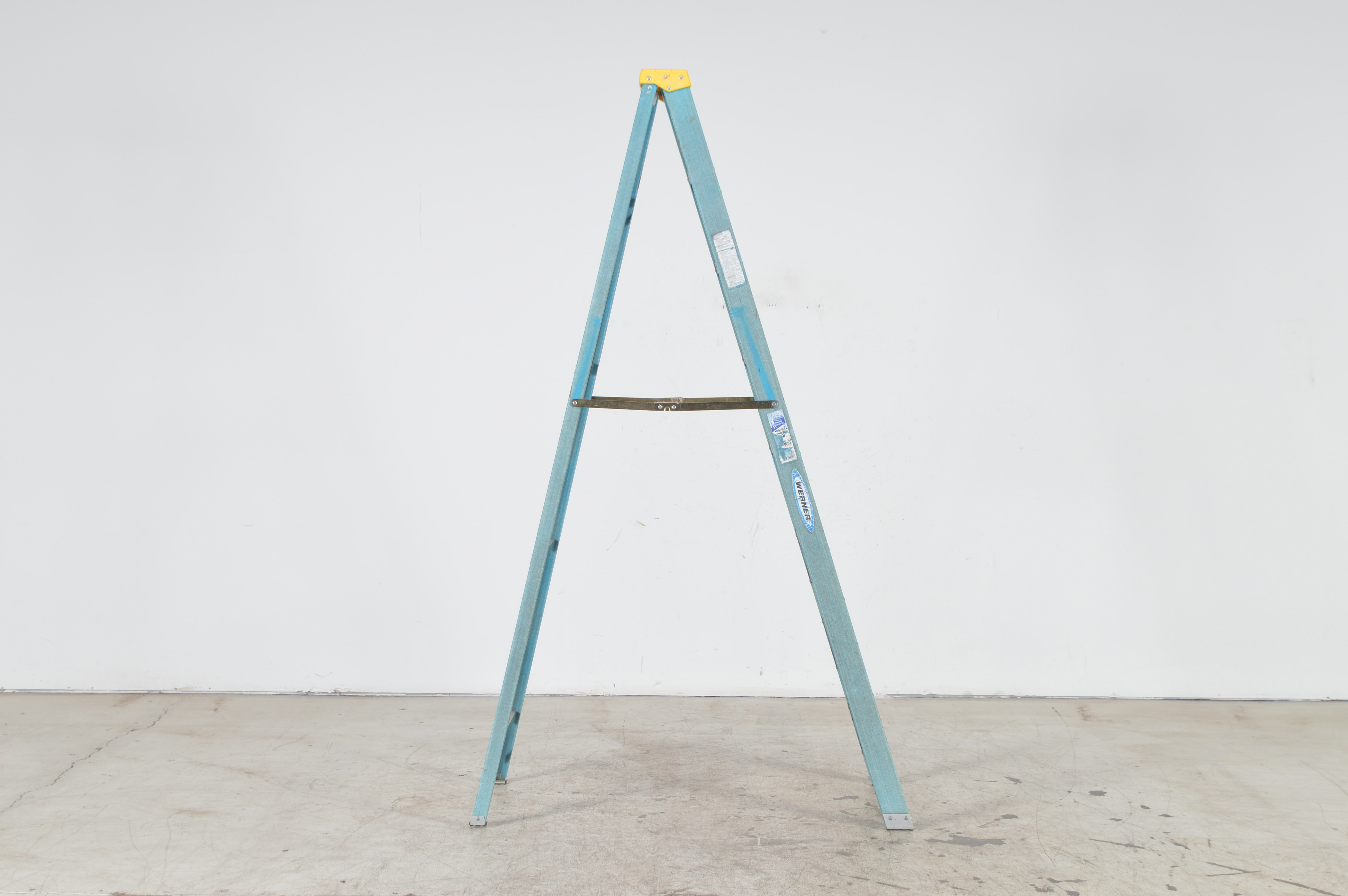 Werner 8-Foot Fiberglass Folding Ladder