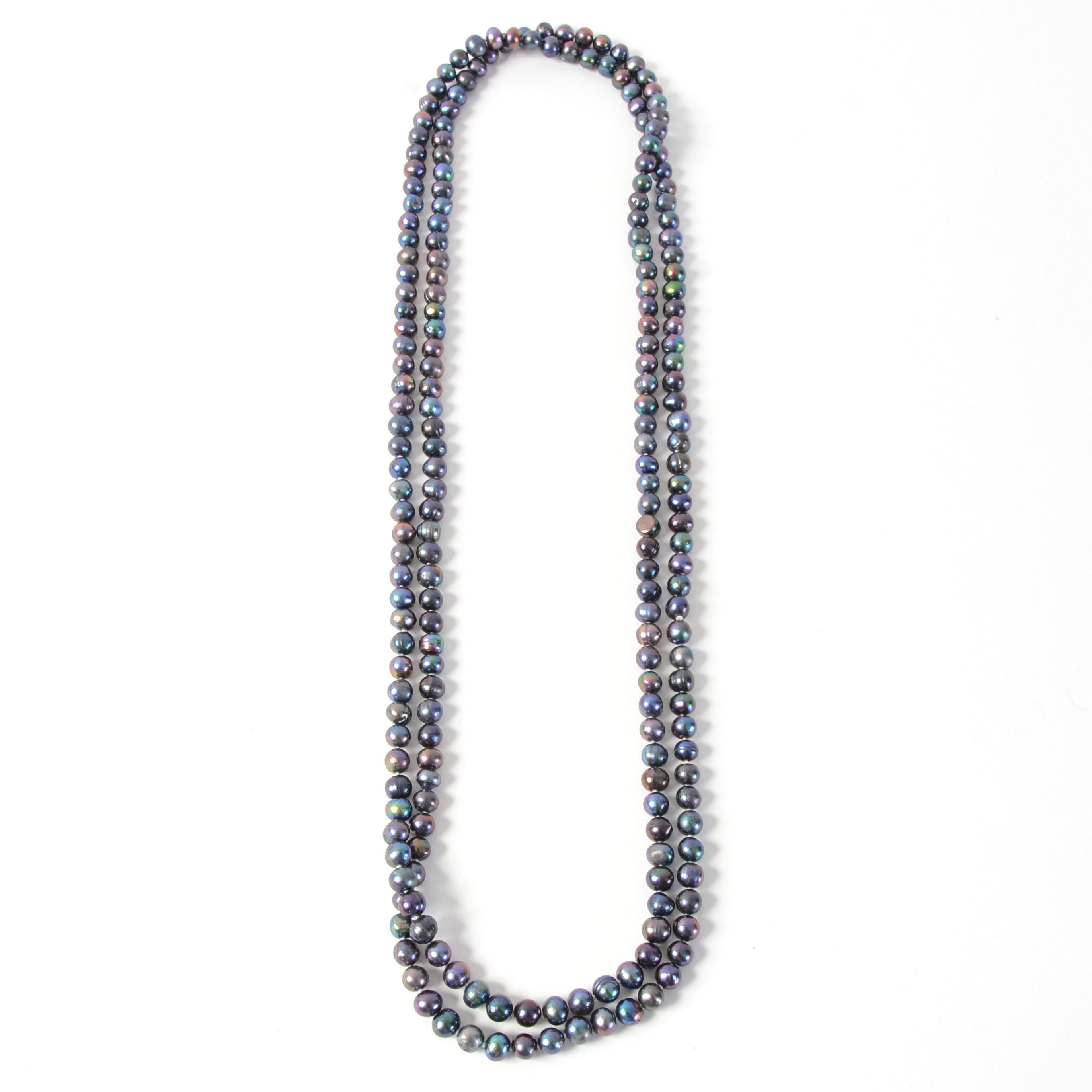 Rainbow Pearl Necklace