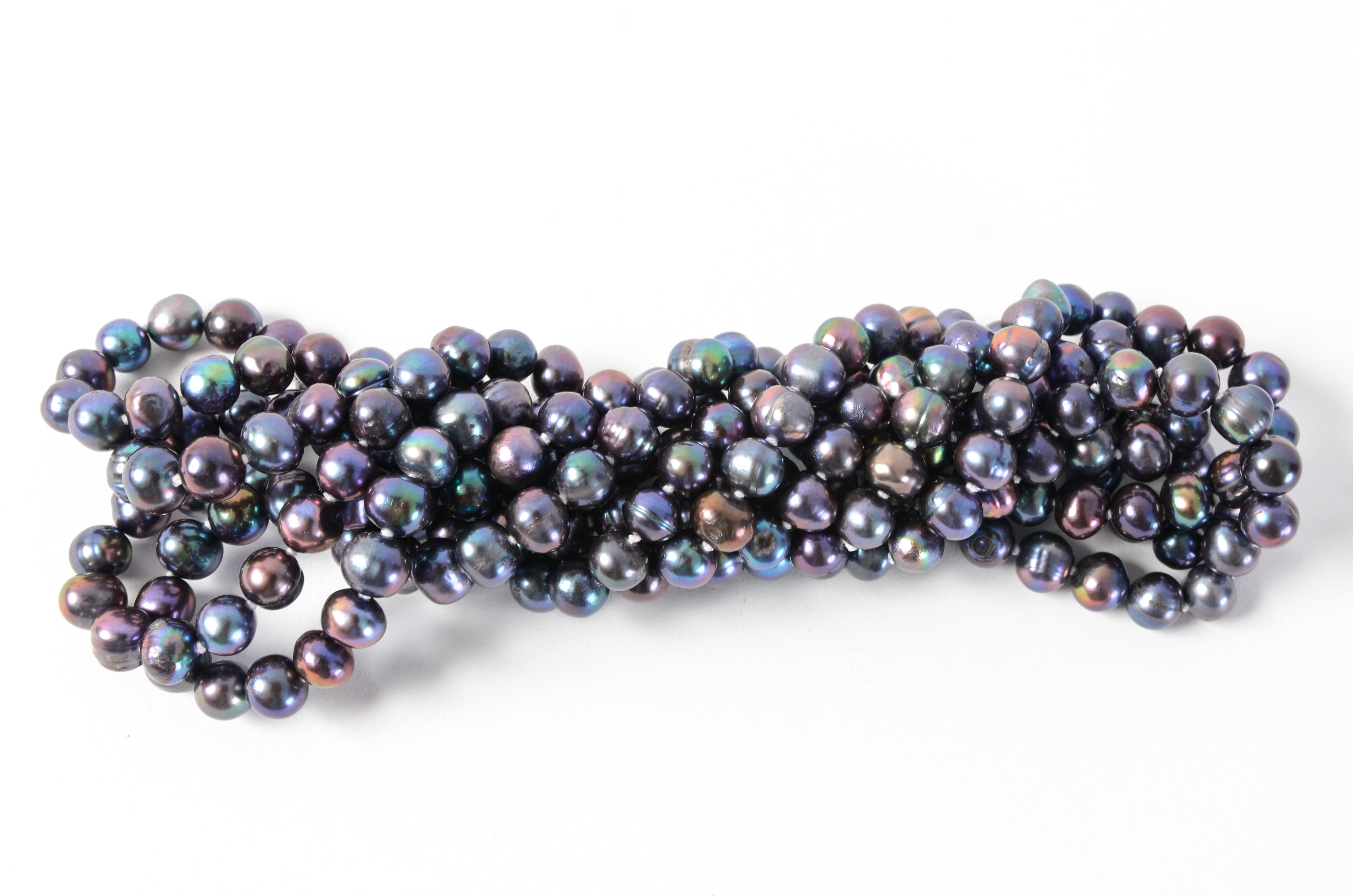 Rainbow Pearl Necklace