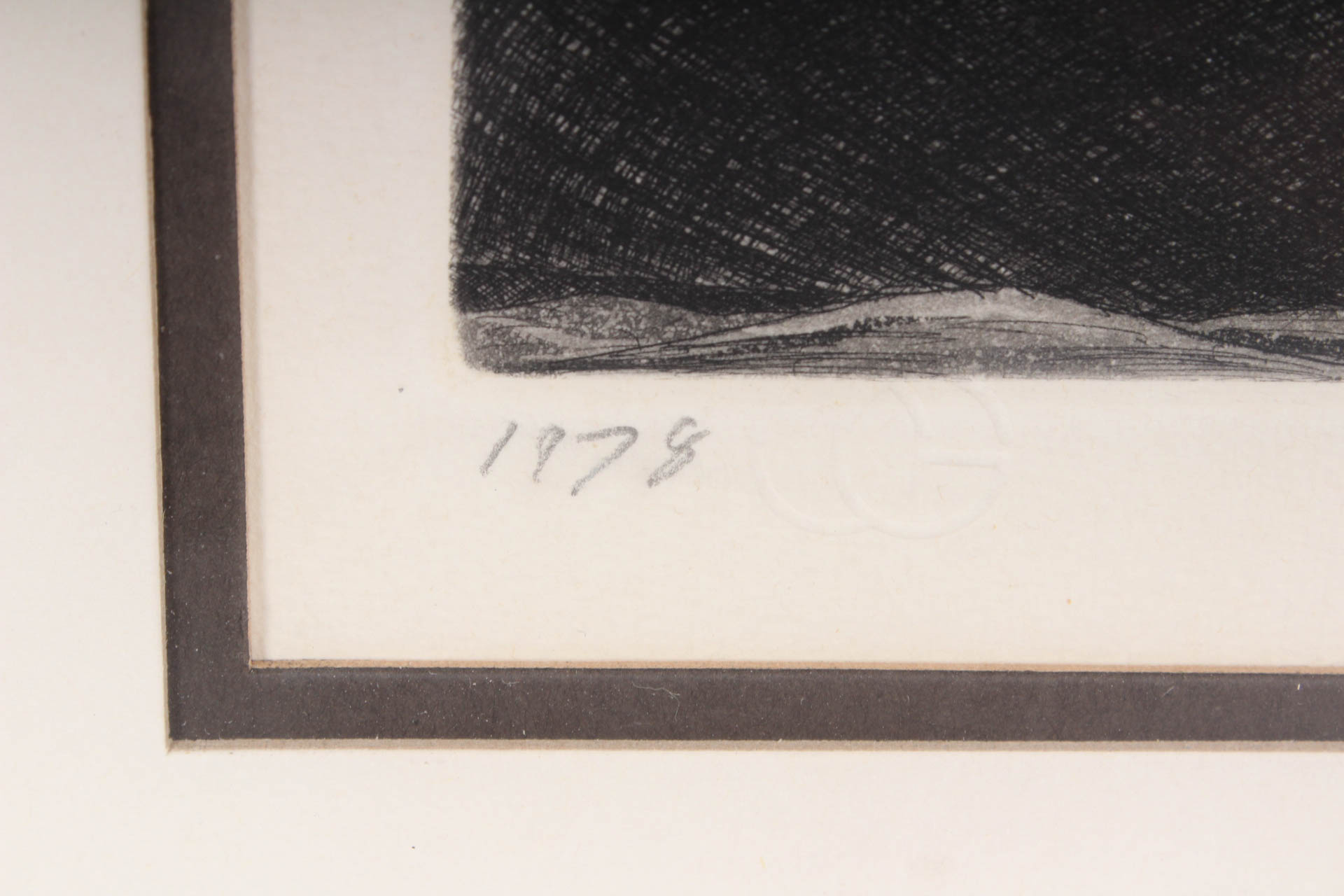 Alan Jay Gaines Signed 1978 Nautical Etching on Paper