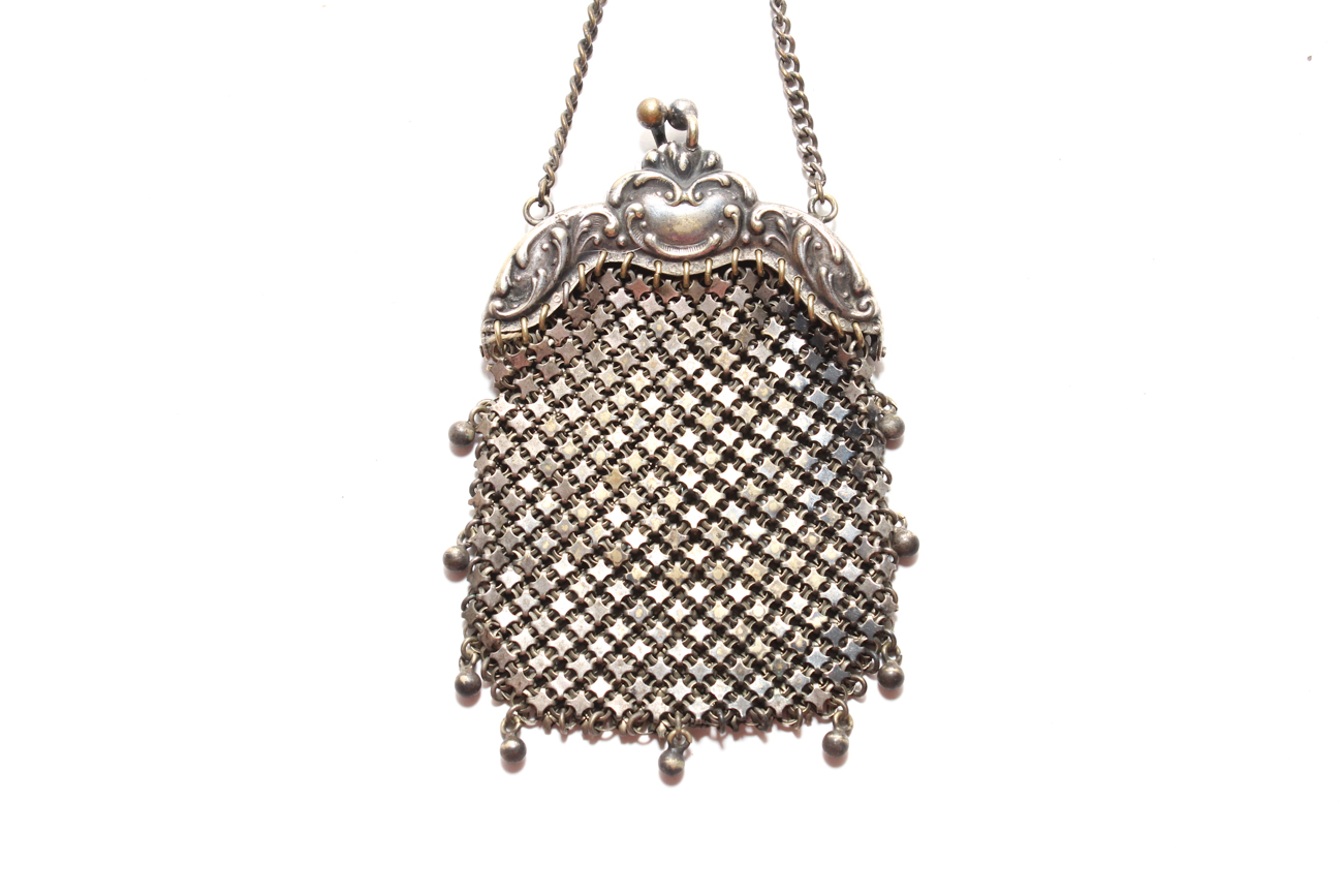 Early 20th Century German Silver Coin Purse