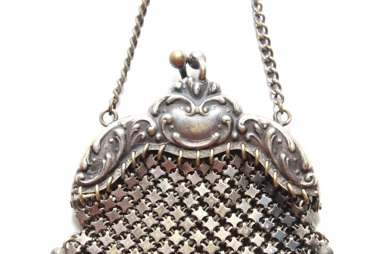 Early 20th Century German Silver Coin Purse