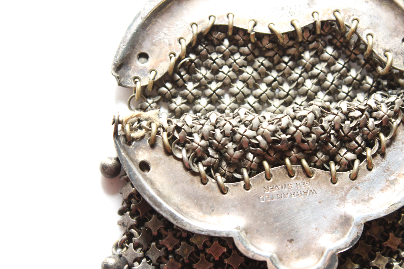 Early 20th Century German Silver Coin Purse