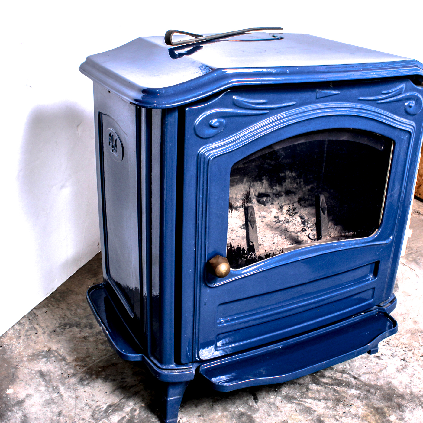 Efel "Symphony" Cast Iron and Enamel Wood Burning Stove
