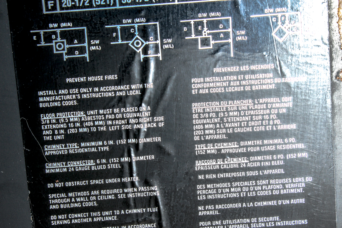 Efel "Symphony" Cast Iron and Enamel Wood Burning Stove