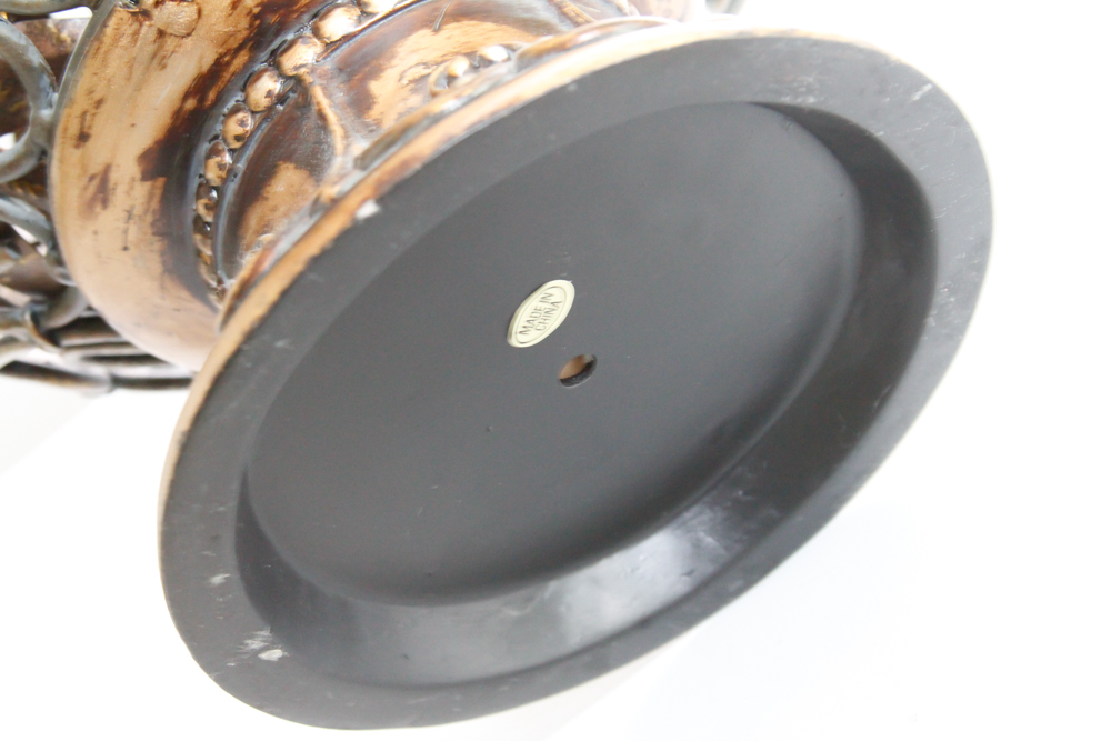 Metal and Wooden Candlesticks, Frames and Console Bowl Decor