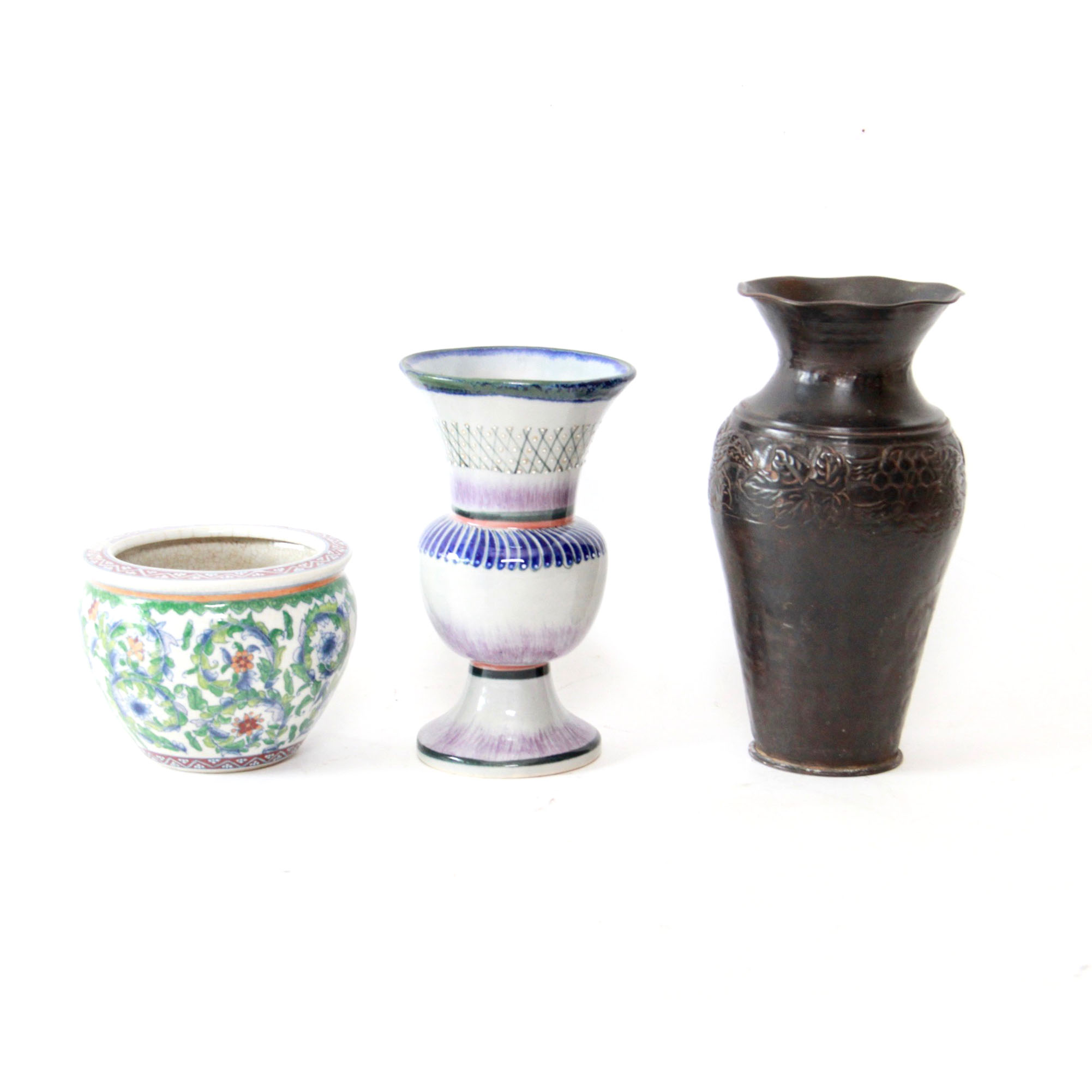 Trio of Vases