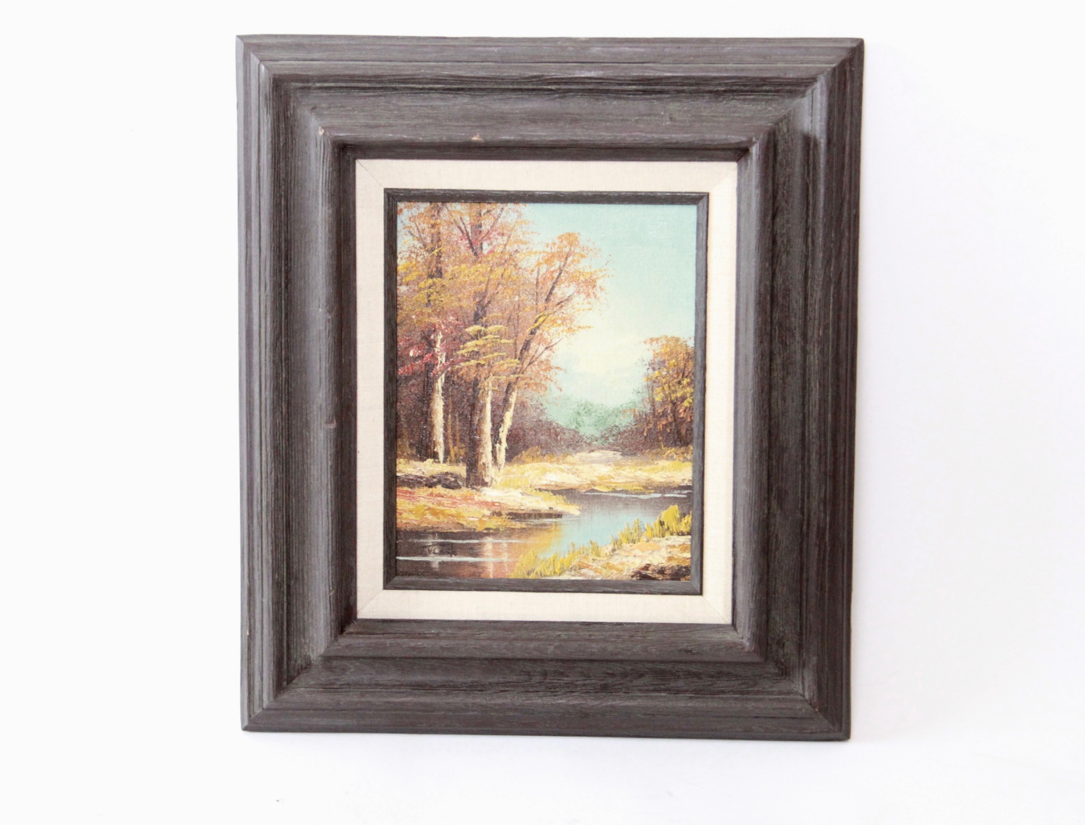 Acrylic on Paper and Offset Lithographs of Country Landscapes