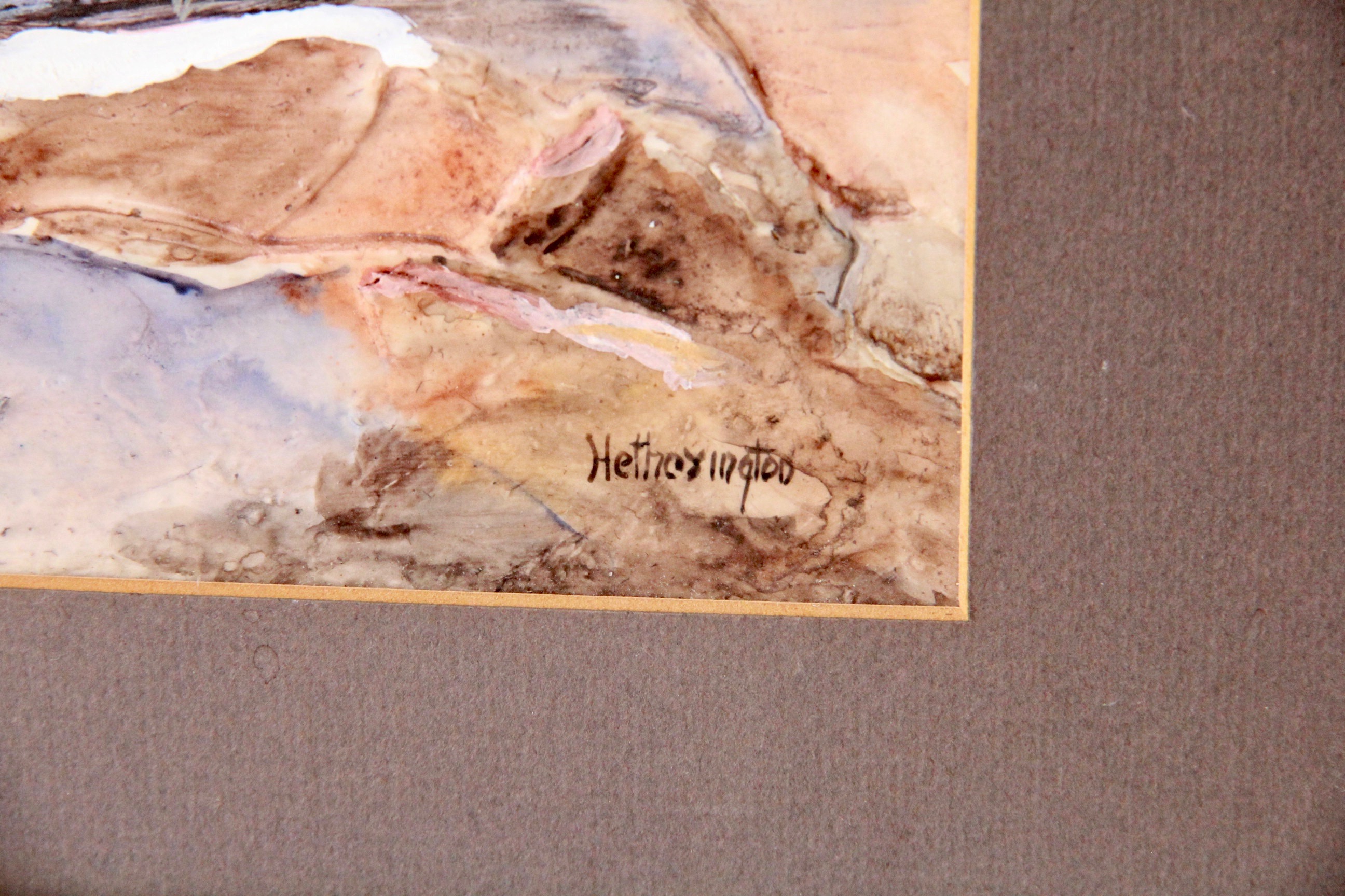 Acrylic on Paper and Offset Lithographs of Country Landscapes