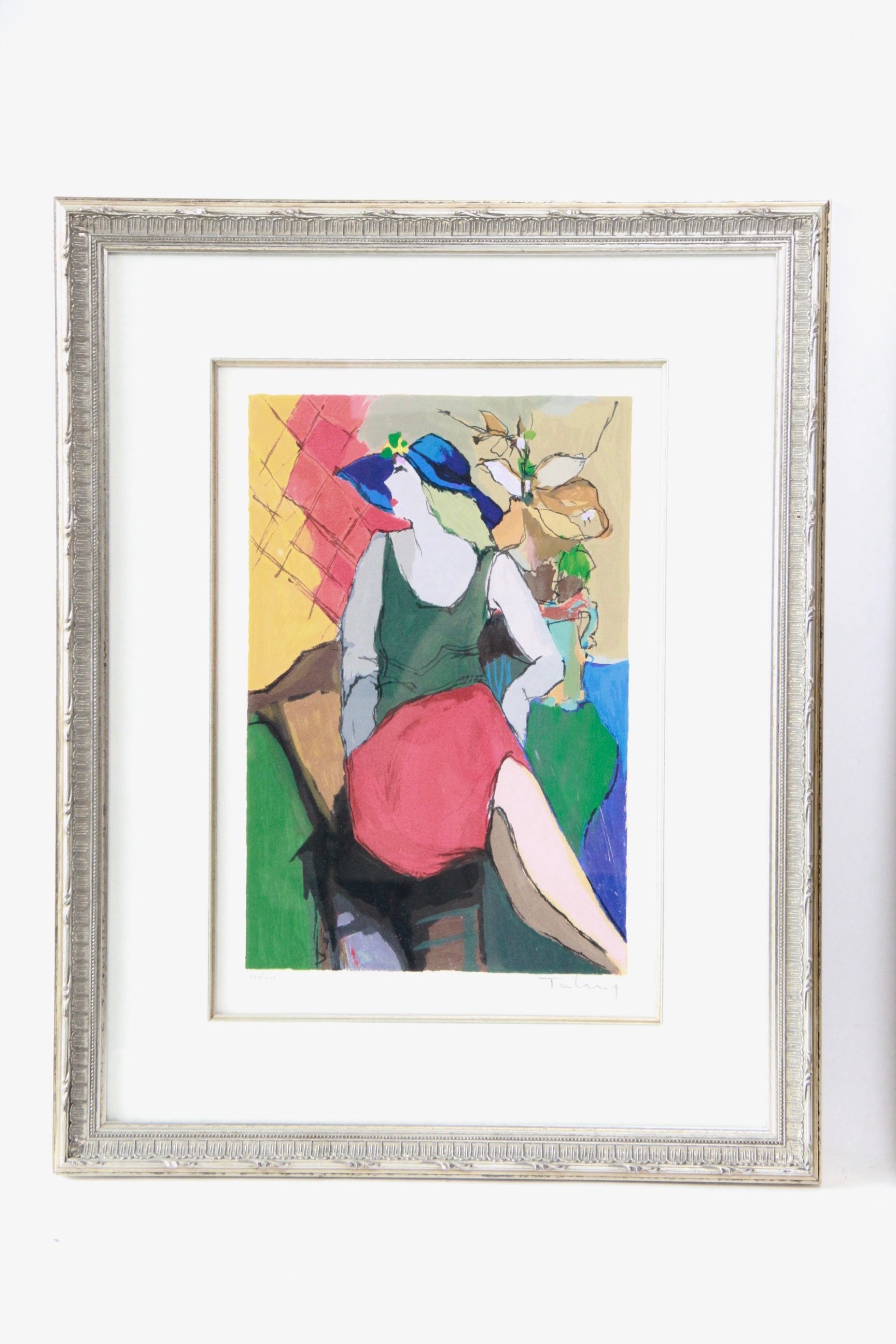 Itzchak Tarkay Signed Limited Edition Serigraph Portraits