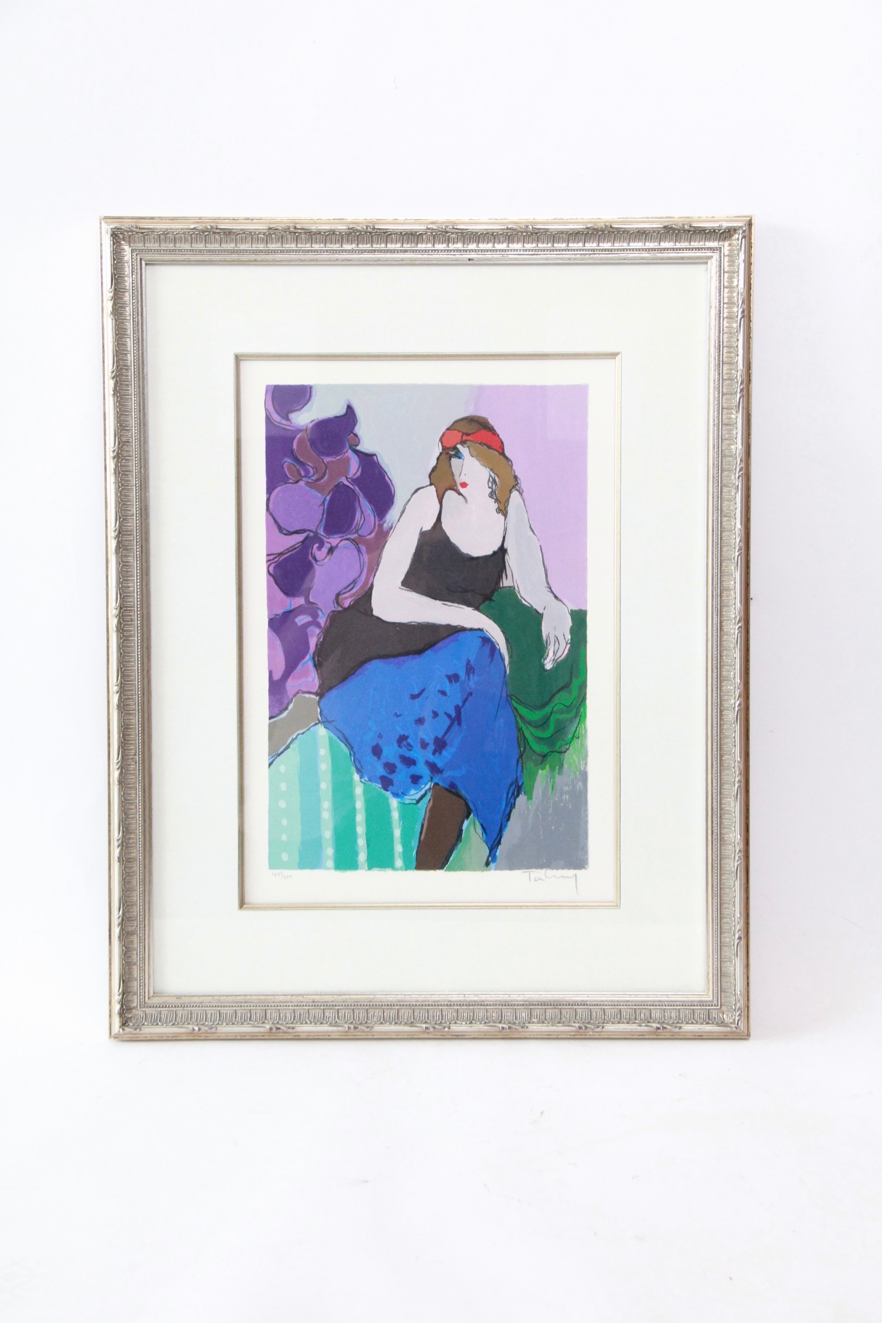 Itzchak Tarkay Signed Limited Edition Serigraph Portraits