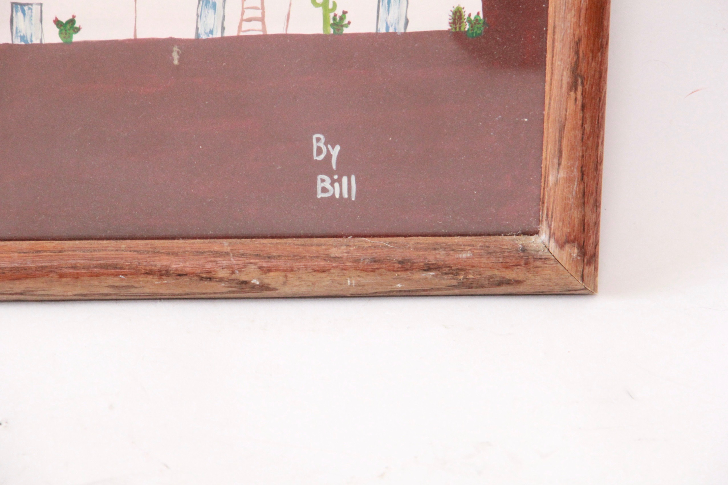 Offset Lithograph and Painting Featuring Amado Pena