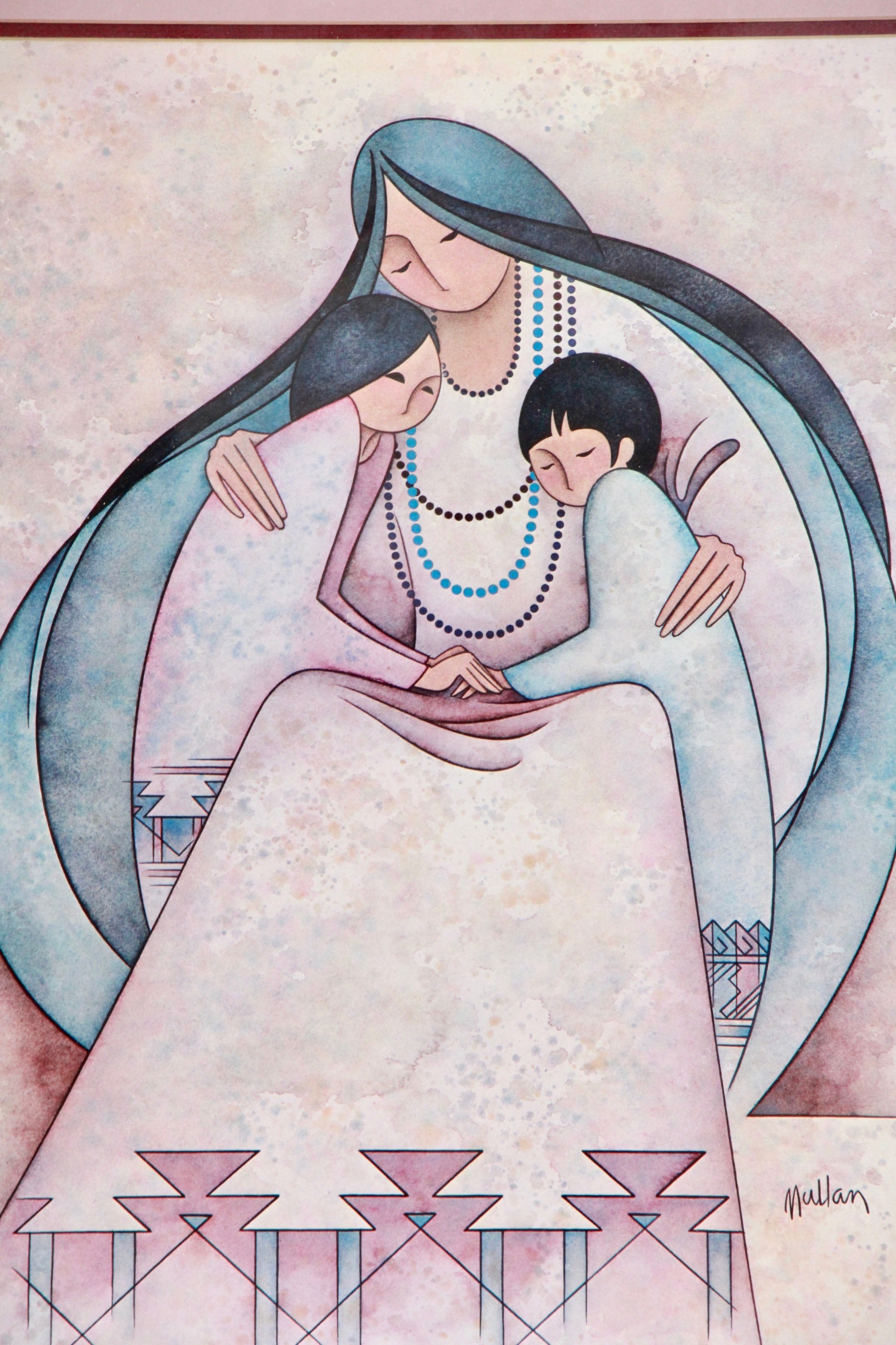 G. E. Mullan Offset Lithographs After Southwestern Portraiture