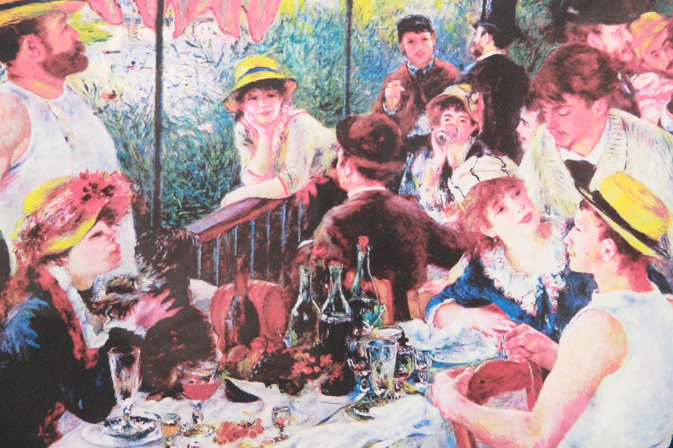 After Pierre-Auguste Renoir Lithograph on Paper "Luncheon of The Boating Party"