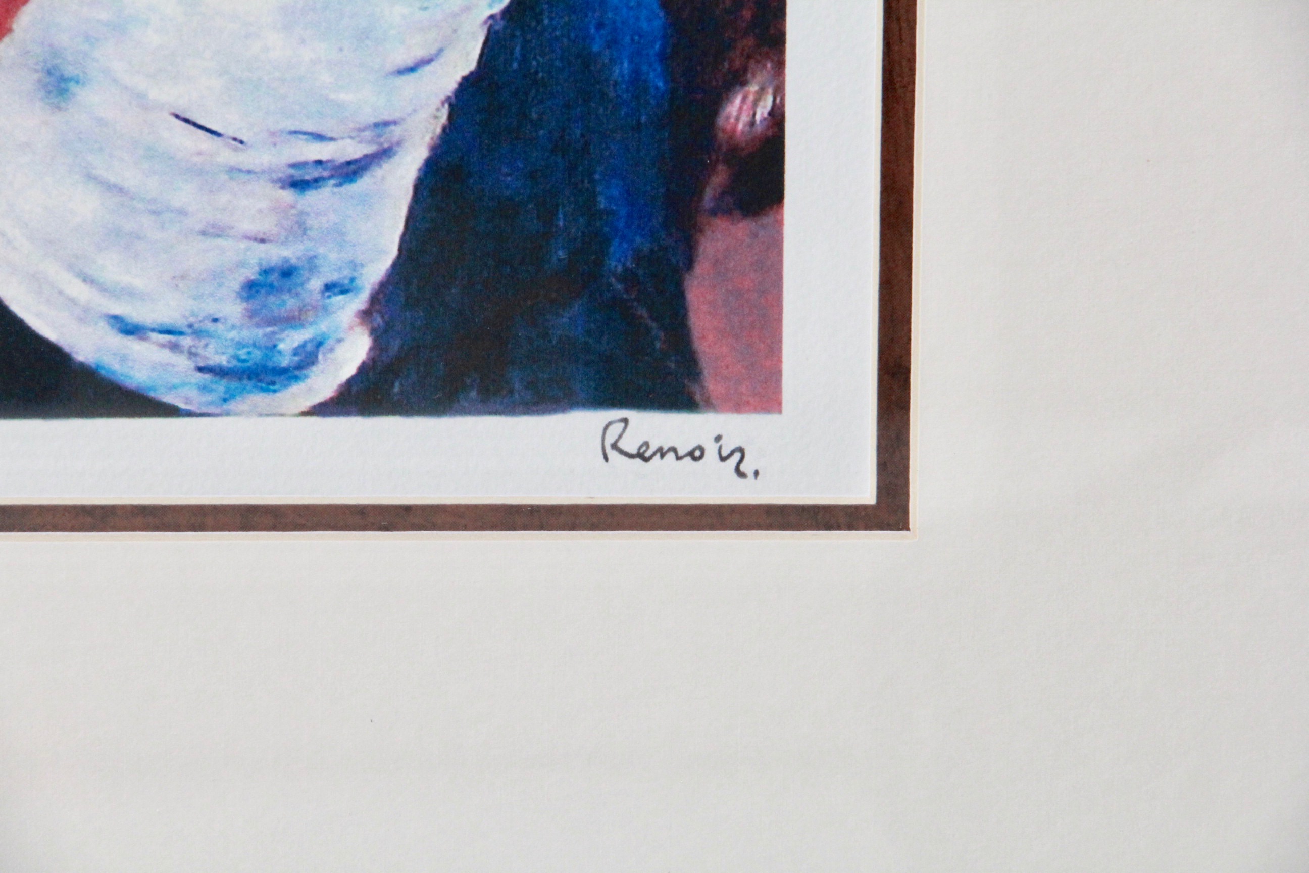 After Pierre-Auguste Renoir Lithograph on Paper "Luncheon of The Boating Party"