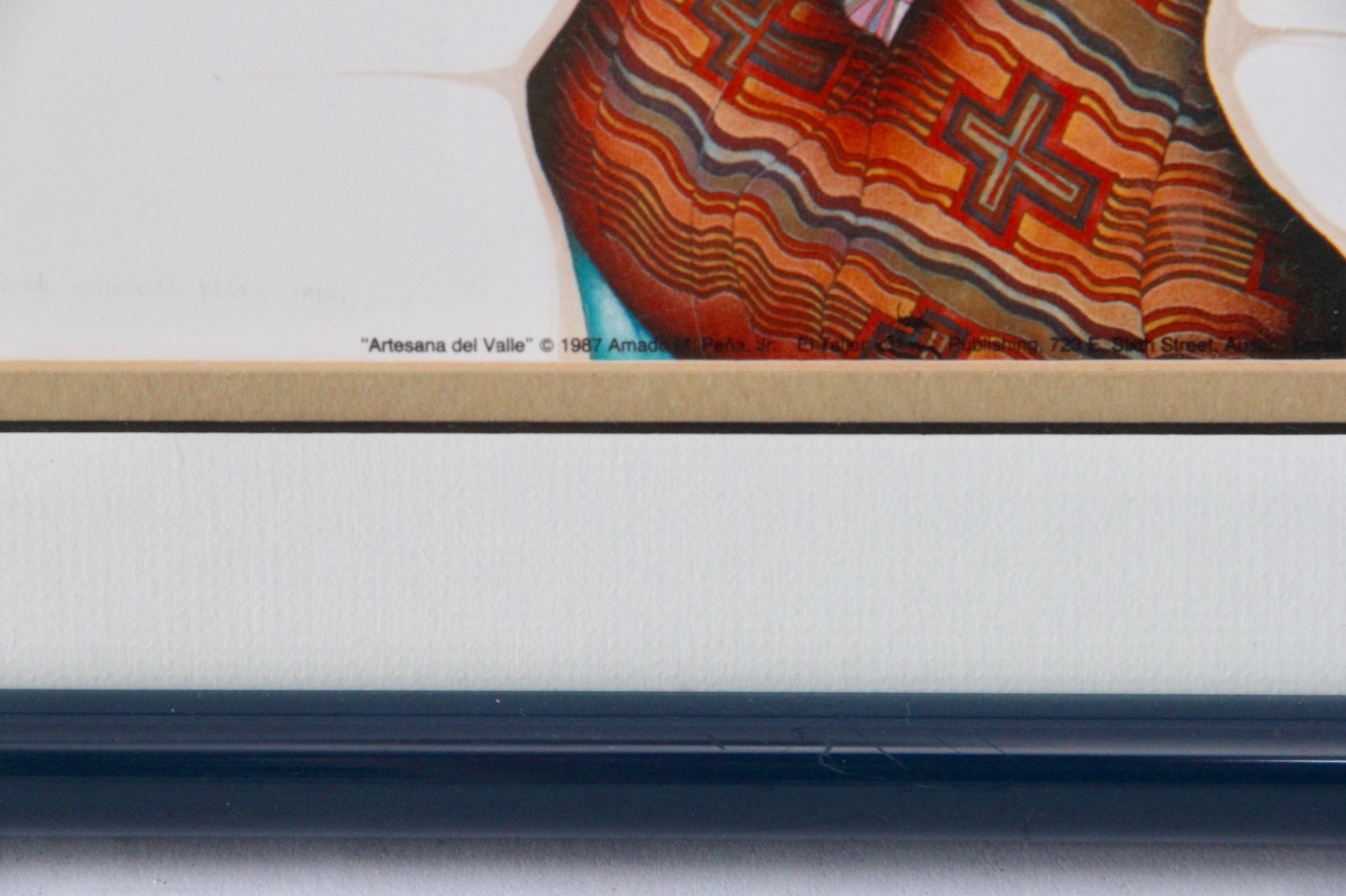 Amado Pena Lithographs of "Las Moradas" and "Artesana del Valle"