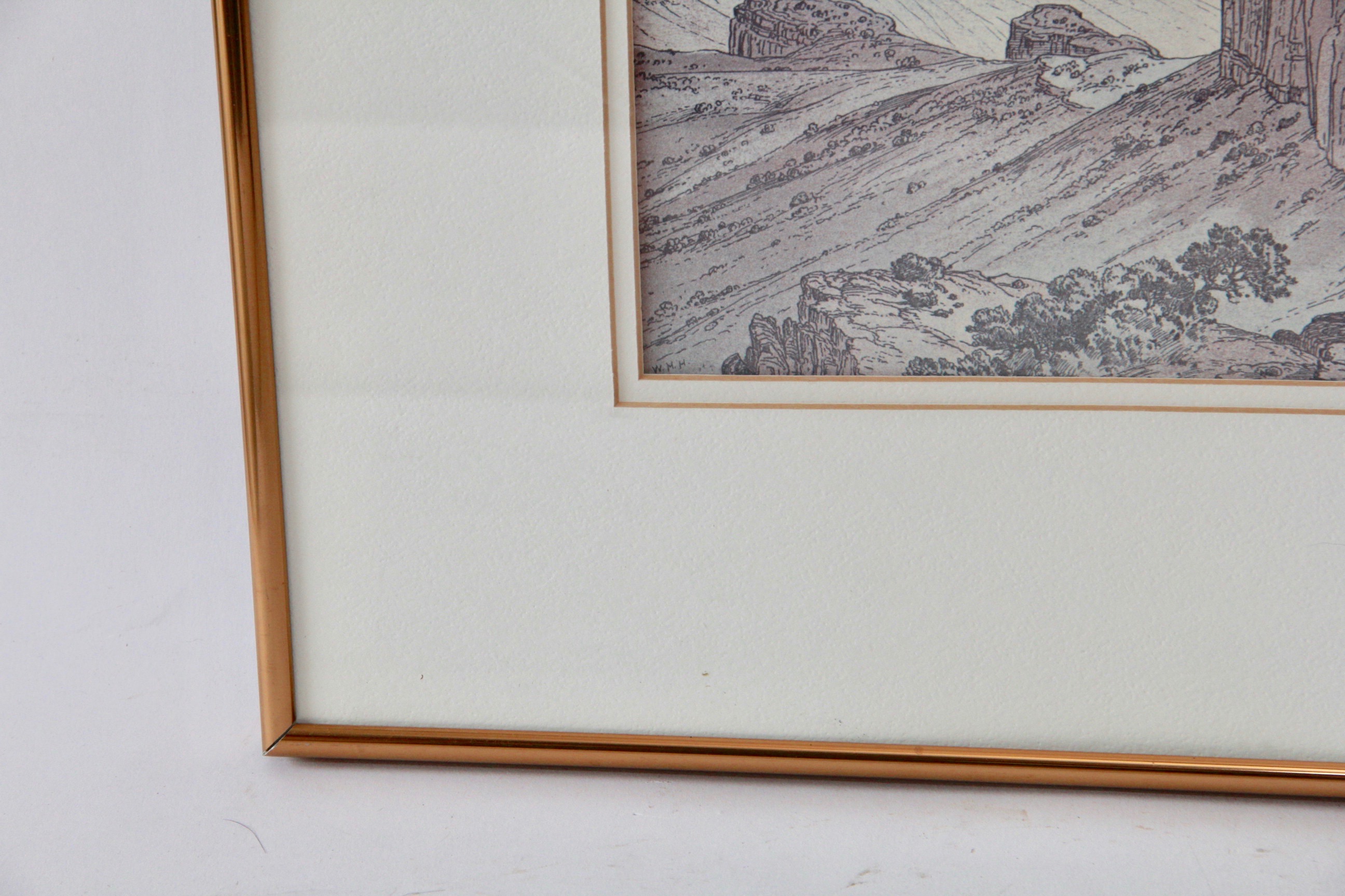 Offset Lithograph on Paper of Grand Canyon