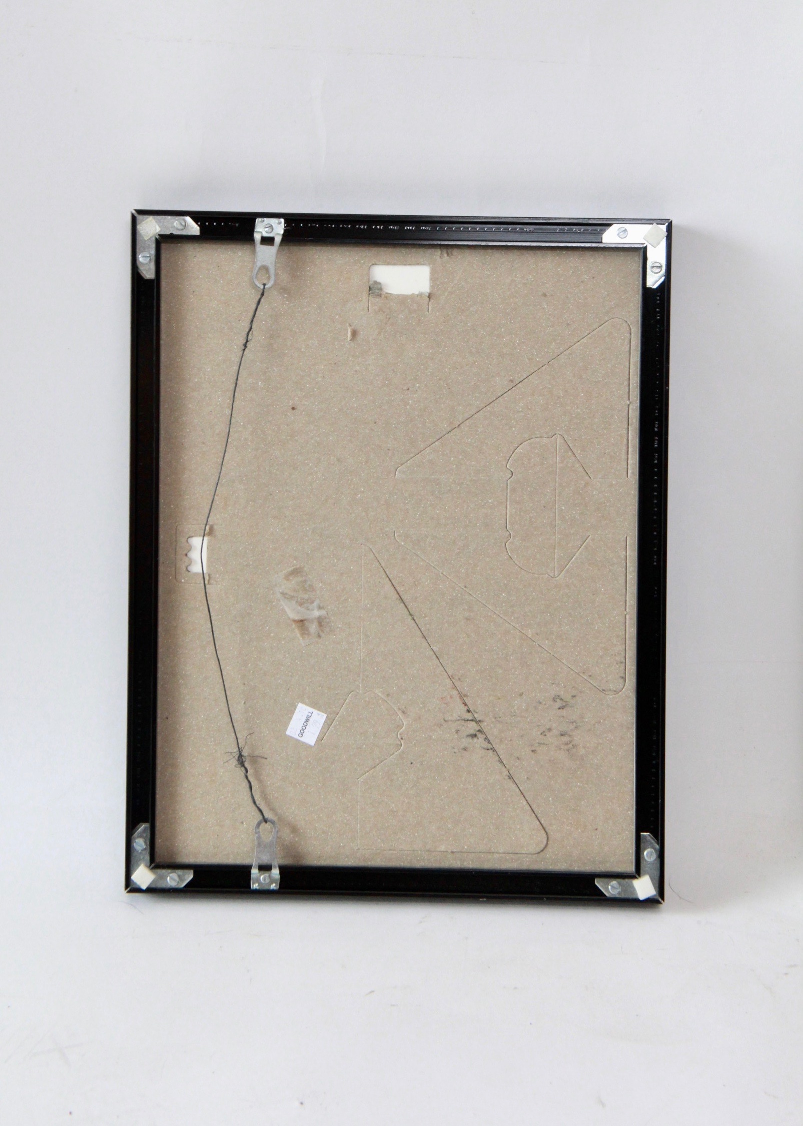 Watercolor Paintings and Color Pencil Drawing on Paper of Abstract Scenes