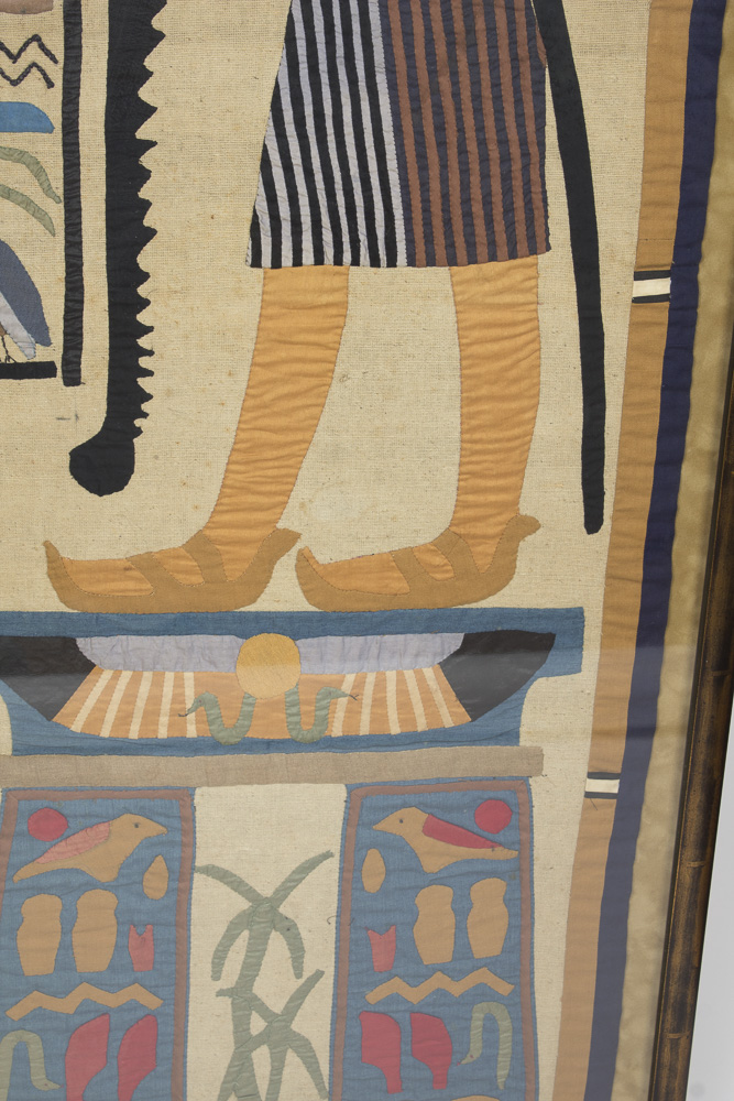 Framed Egyptian Style Quilt