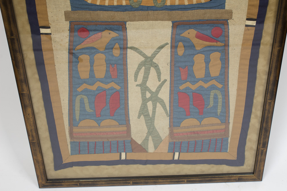 Framed Egyptian Style Quilt