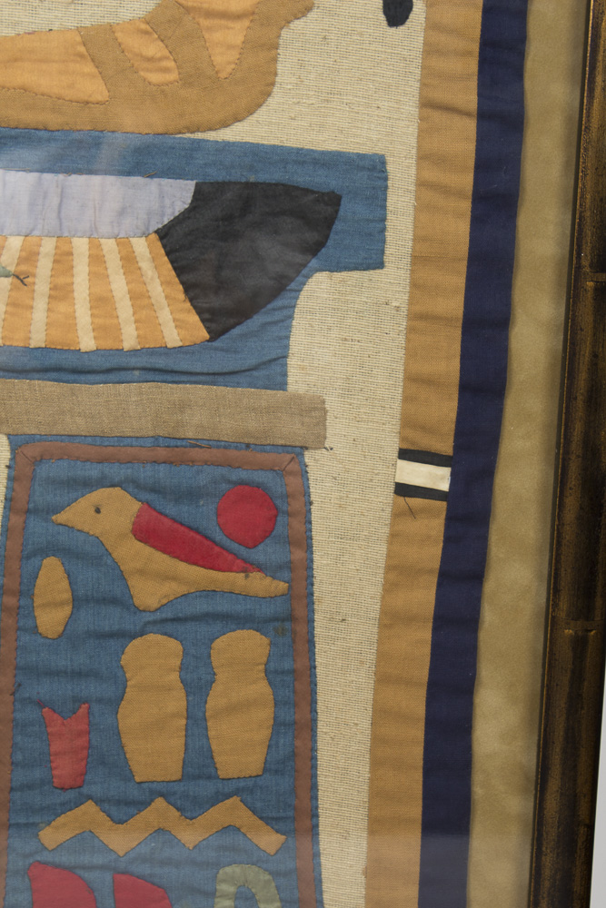 Framed Egyptian Style Quilt
