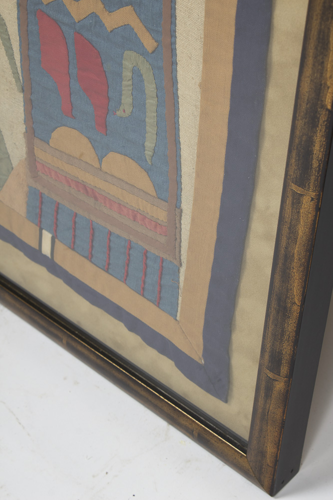 Framed Egyptian Style Quilt