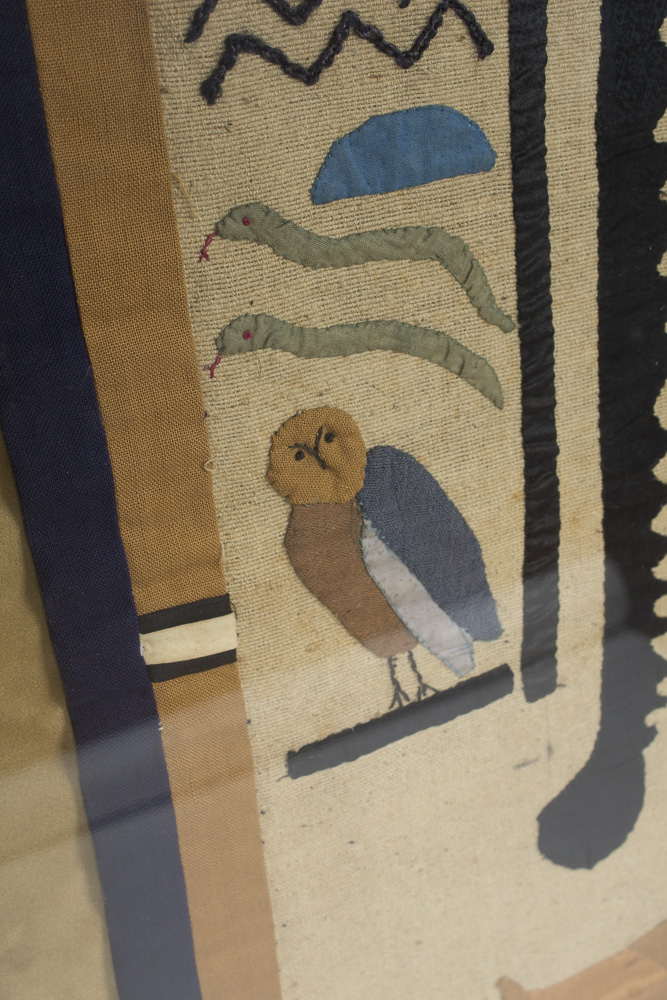 Framed Egyptian Style Quilt