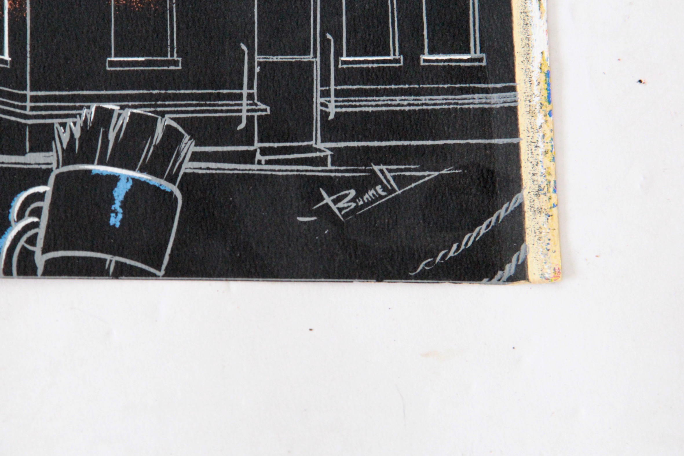 After Bunnell Hand Printed Cityscapes