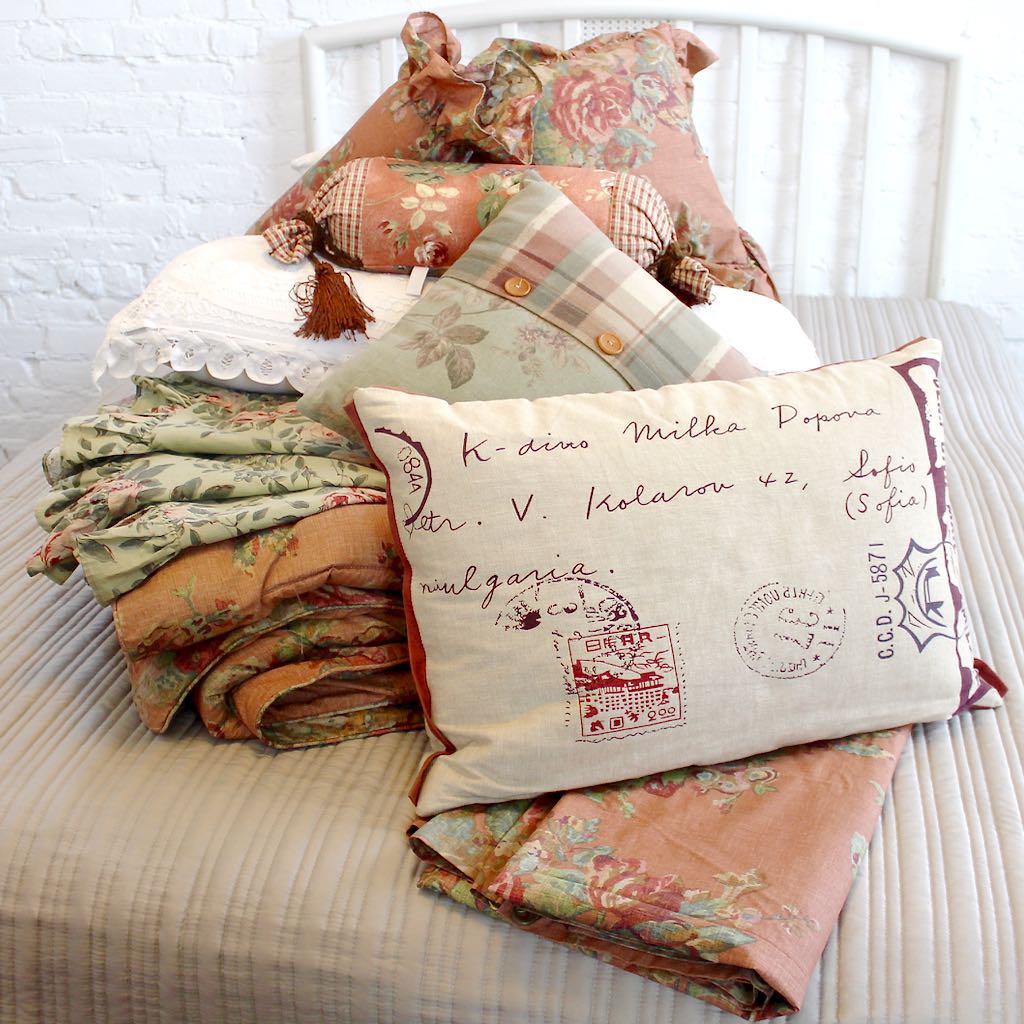 Coordinating Queen Size Ralph Lauren Bed Linens