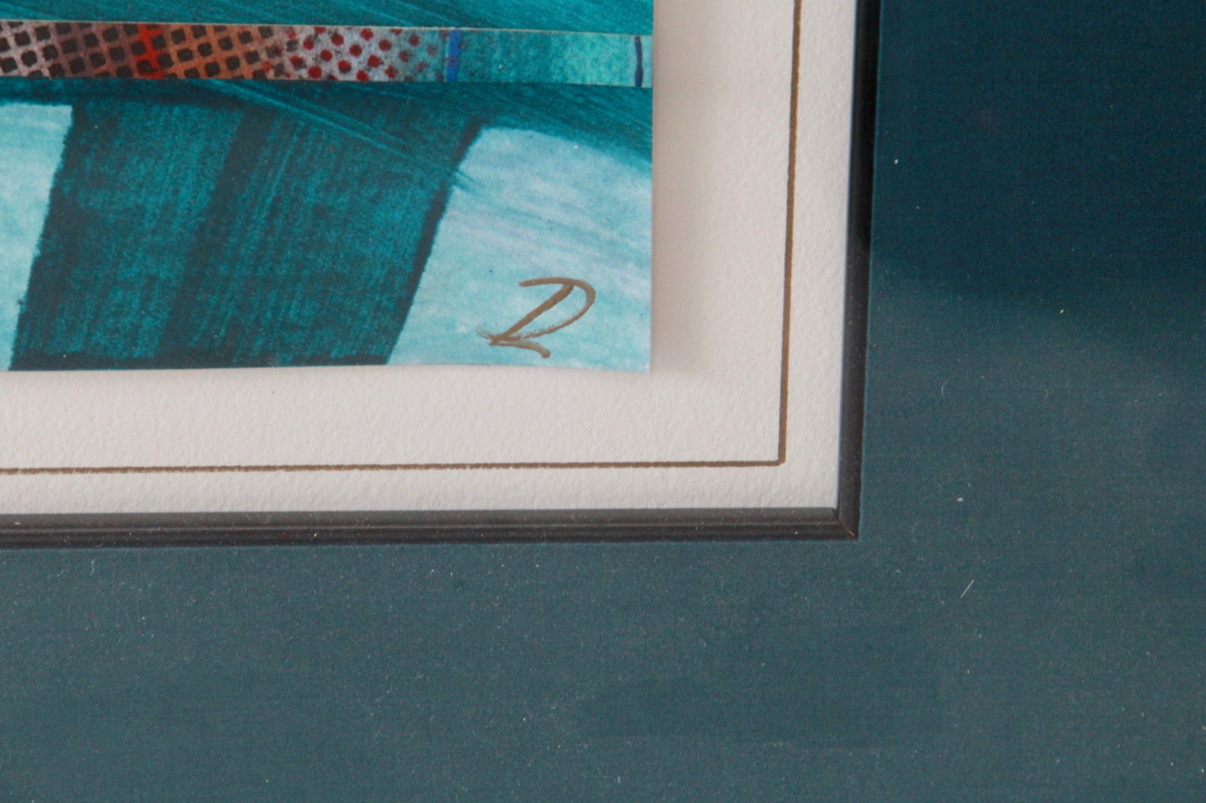 Daniel Lencioni Abstract Mixed Media Collage