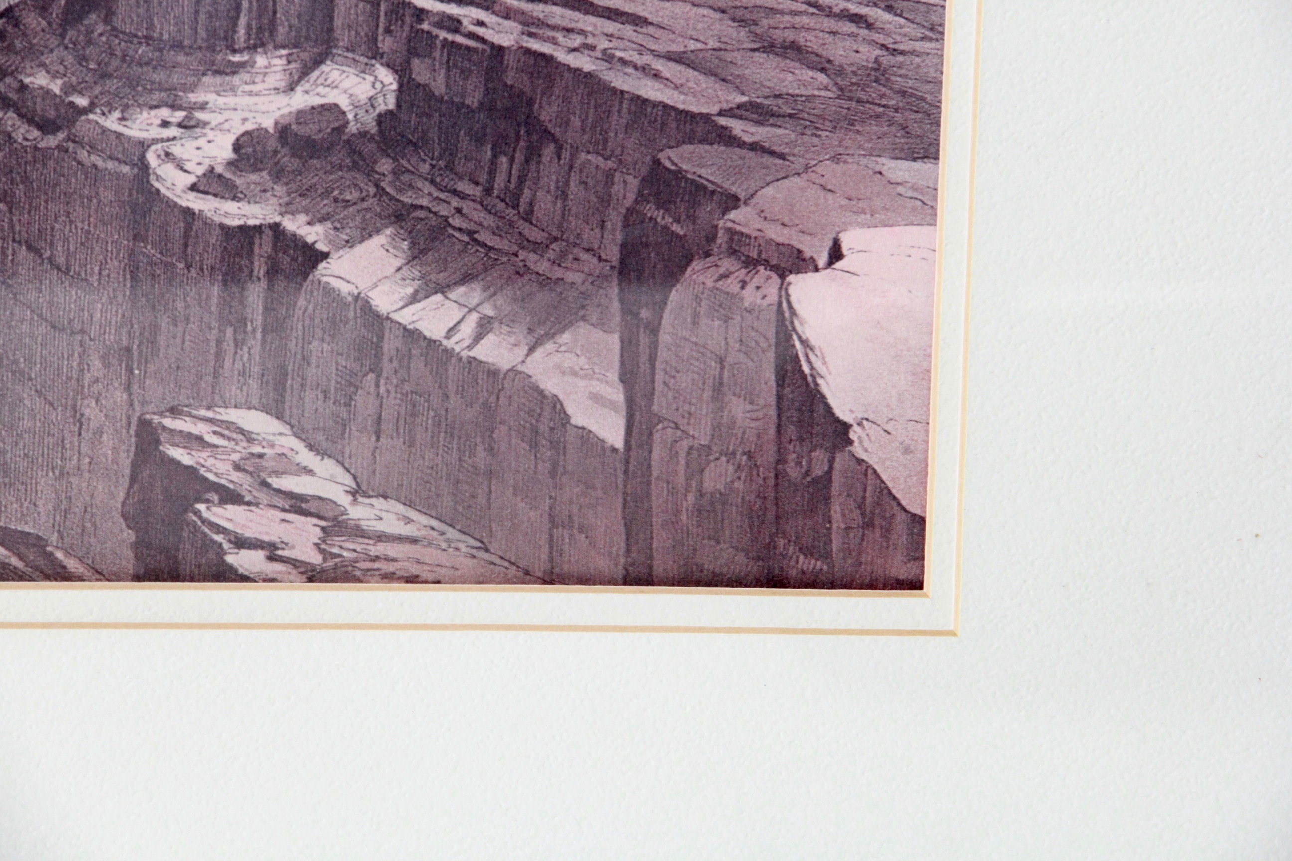 Offset Lithograph on Paper of Grand Canyon