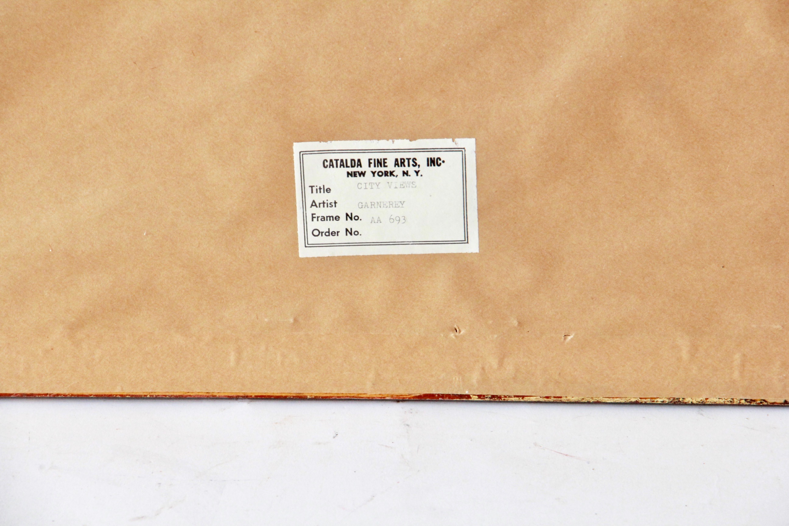 After Garneary "City Views" Offset Lithographs