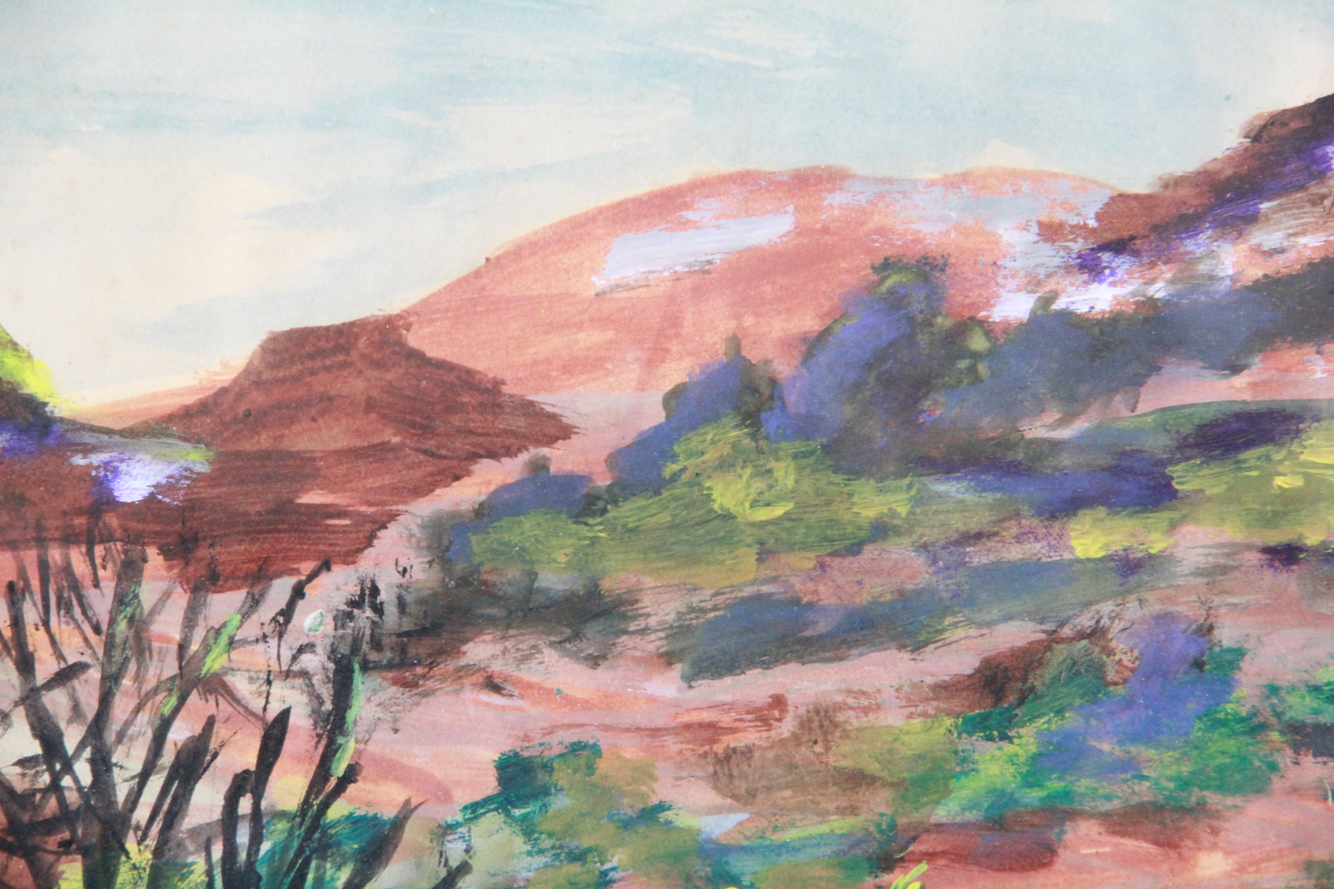 Watercolor Landscapes on Paper