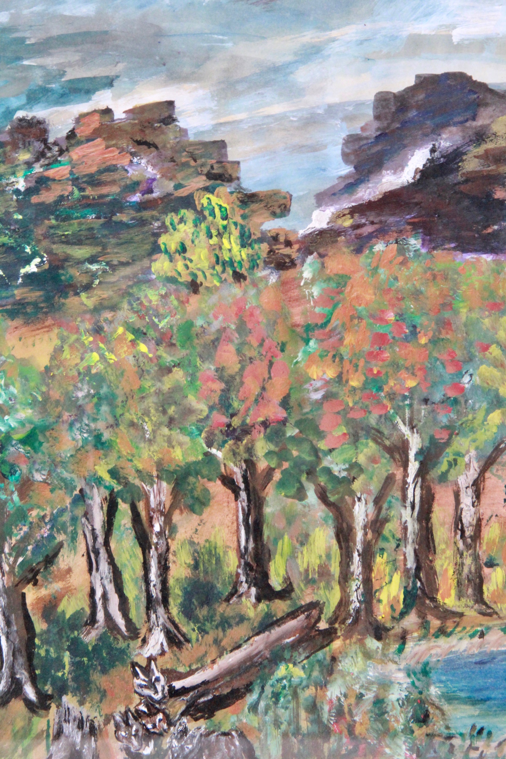 Watercolor Landscapes on Paper