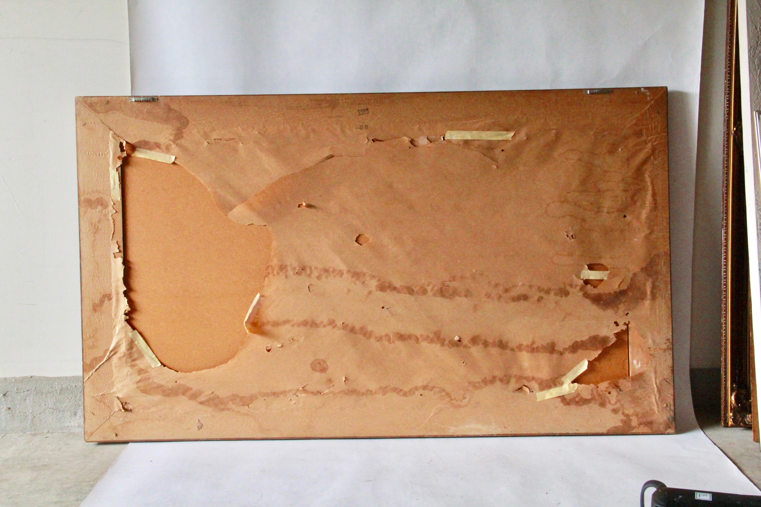 After Jasper Cropsey Offset Lithograph on Board "The Old Red Mill"