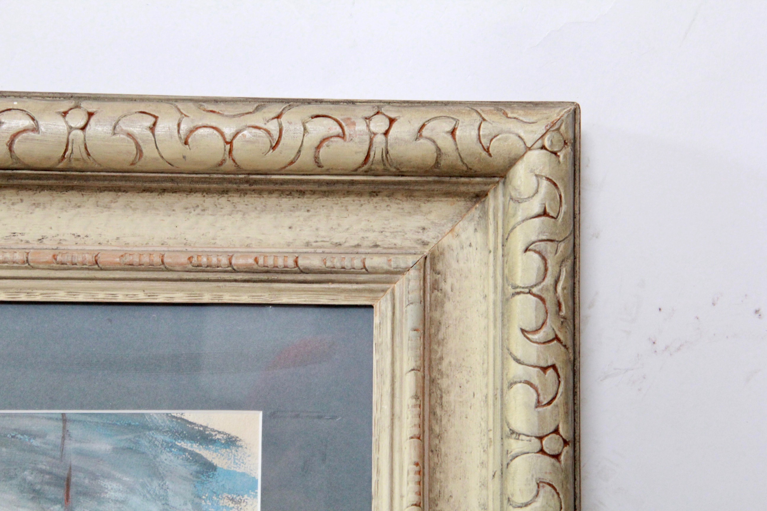 John Whorf Watercolor Painting on Paper of Nautical Scene