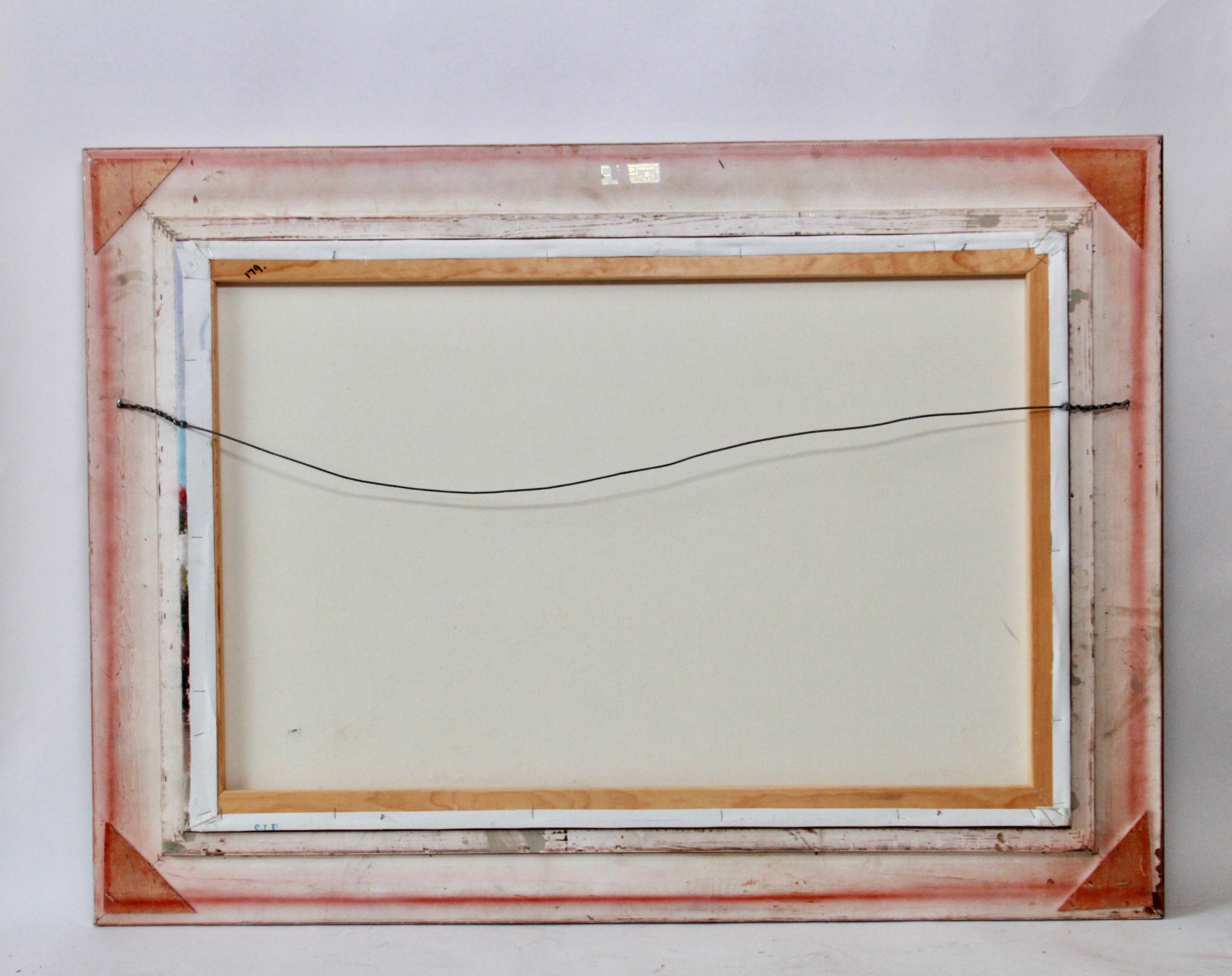 Acrylic Painting on Canvas of Coastal Scene