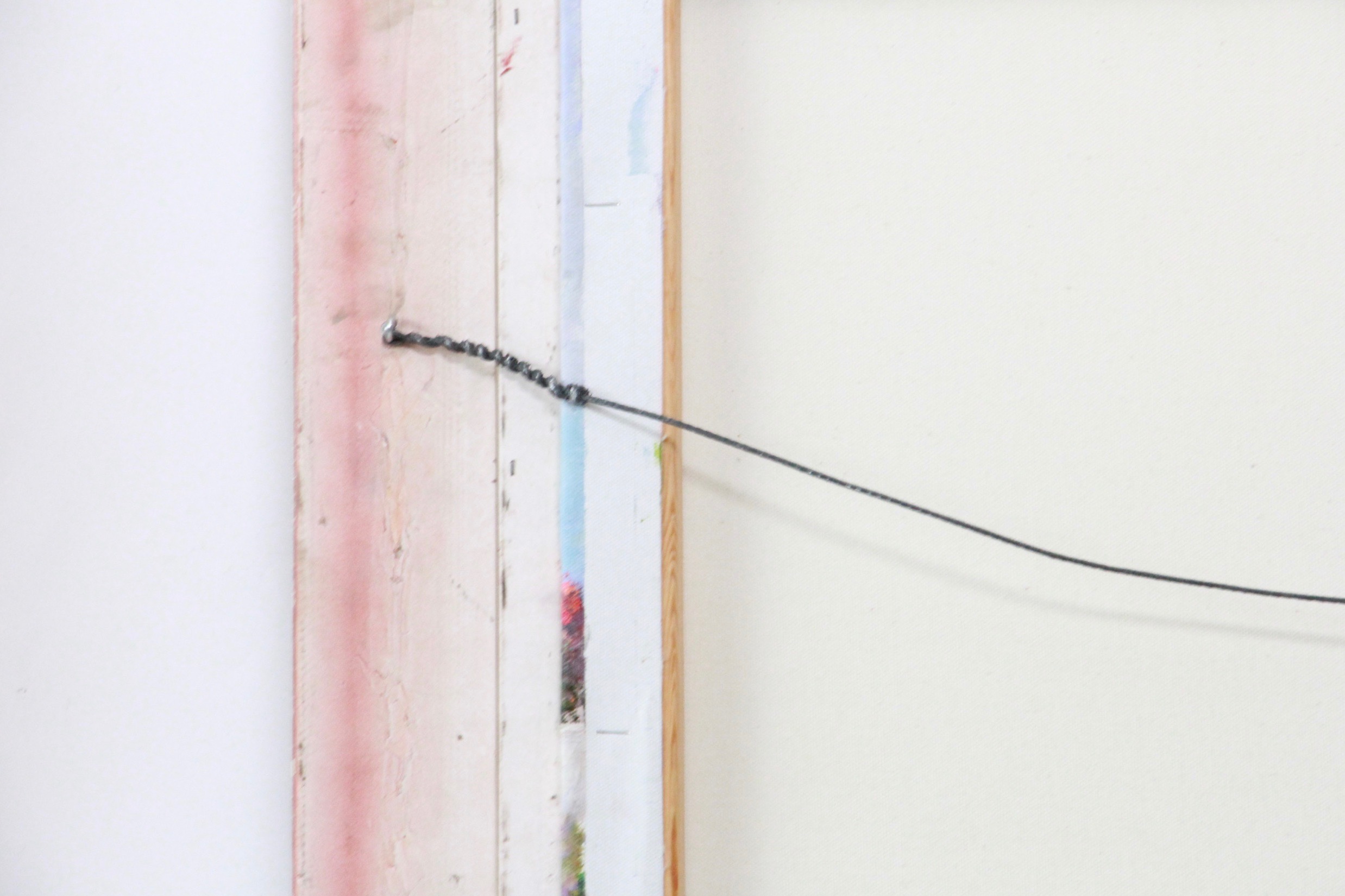 Acrylic Painting on Canvas of Coastal Scene