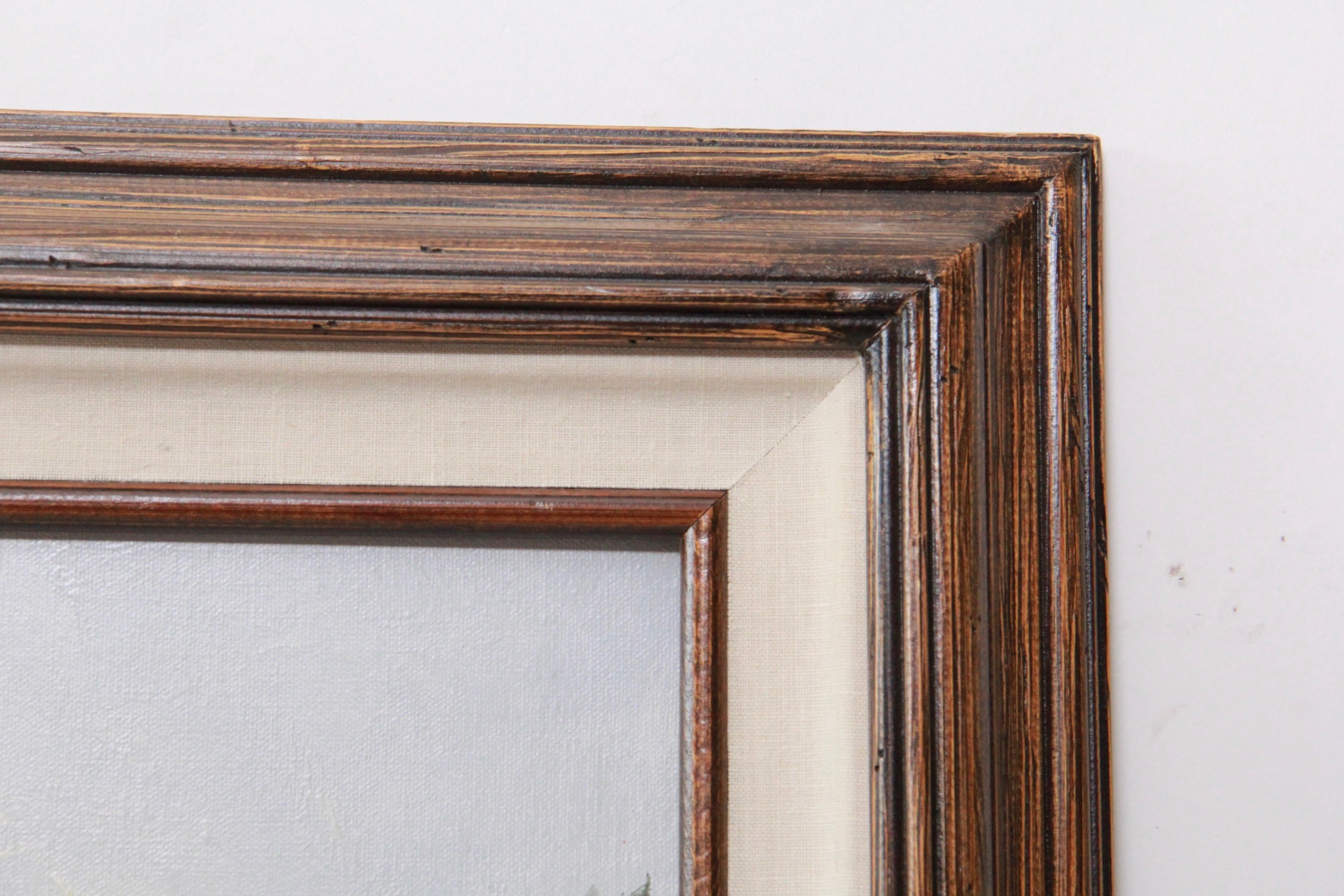 Oil Painting on Canvas of Parisian Street Scene