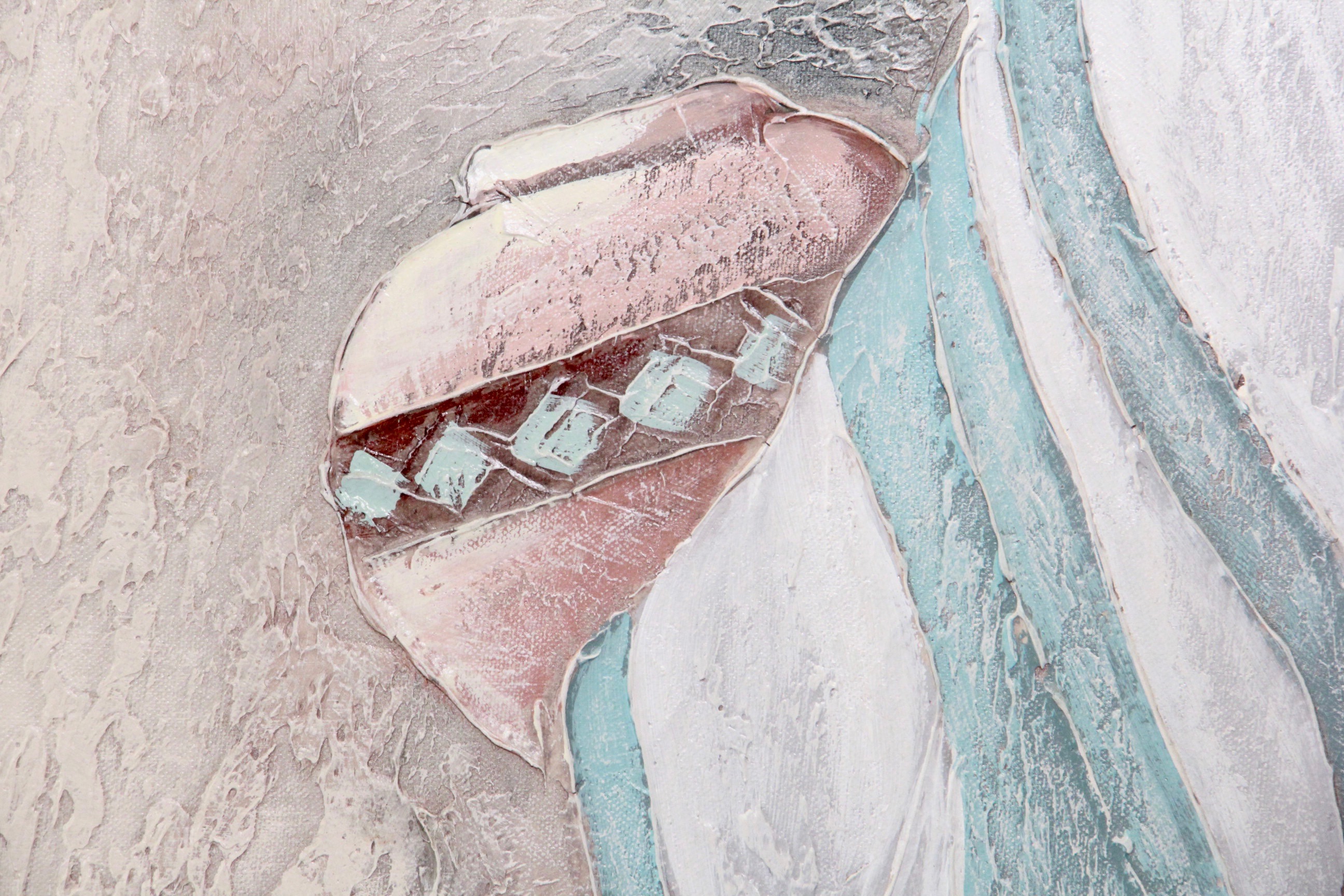 Original Oil on Stretched Canvas of Southwestern Style Women